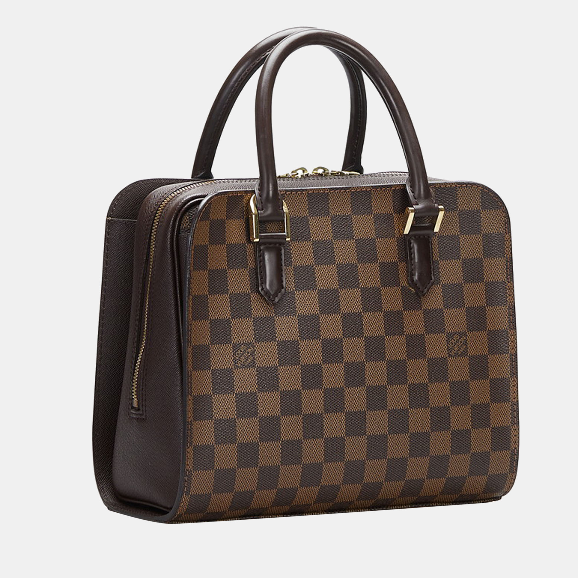 

Louis Vuitton Brown Damier Ebene Canvas Triana Bag