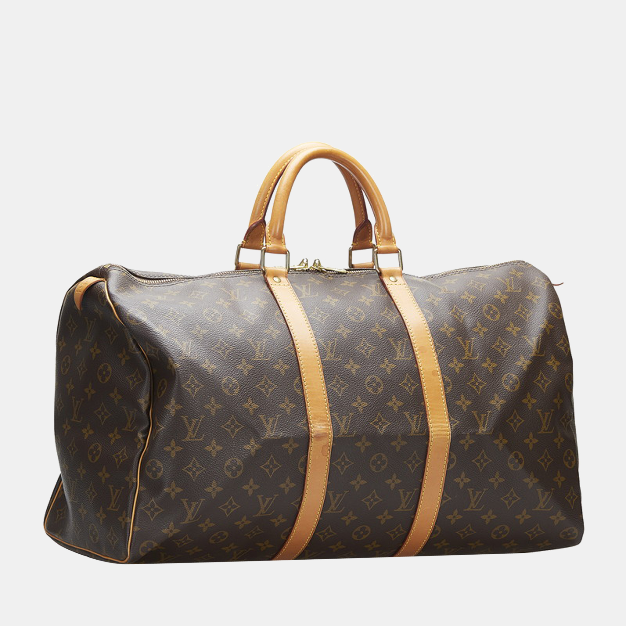 

Louis Vuitton Brown Monogram Canvas Keepall 50 Travel Bag