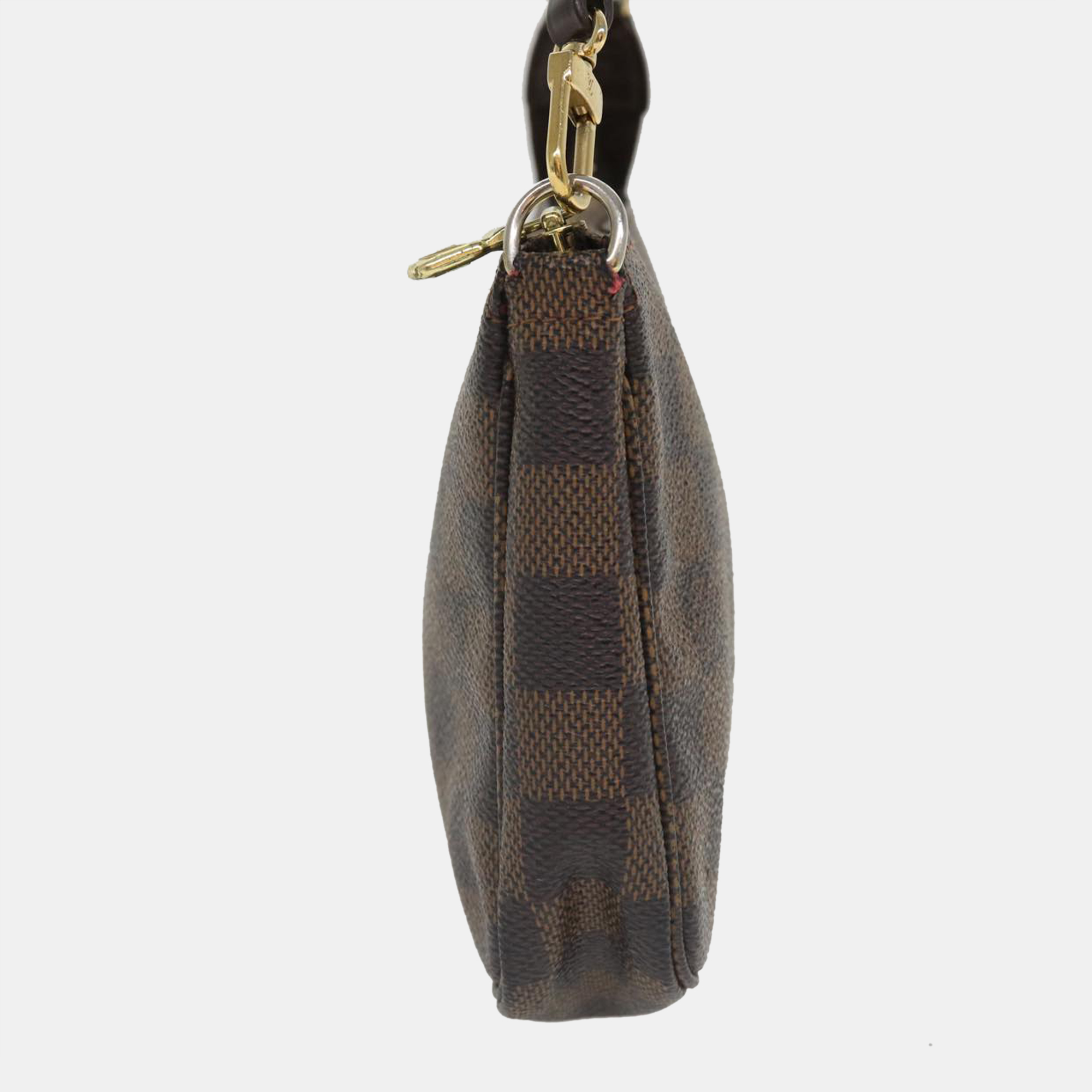 

Louis Vuitton Brown Damier Ebene Canvas Pochette Accessoires Clutch Bag