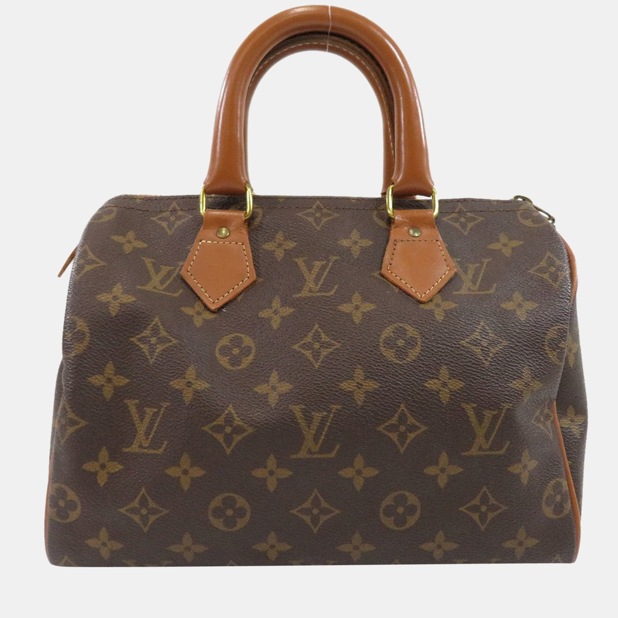 

Louis Vuitton Brown Monogram Speedy 25 Top Handle Bag