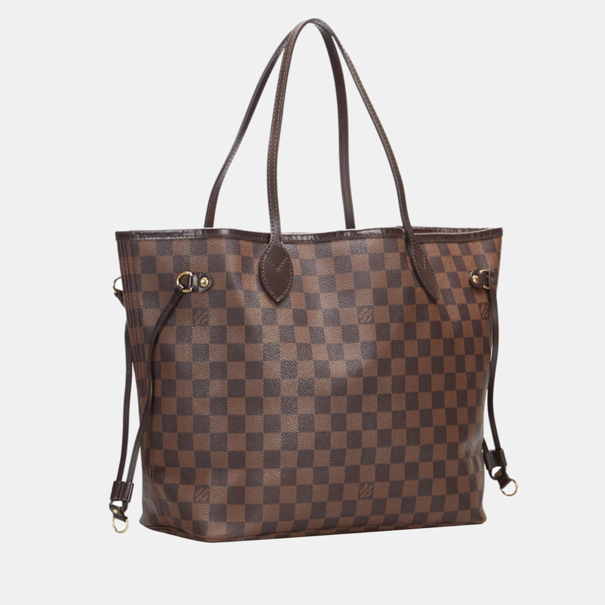 

Louis Vuitton Brown Damier Ebene Canvas Neverfull MM Tote Bag