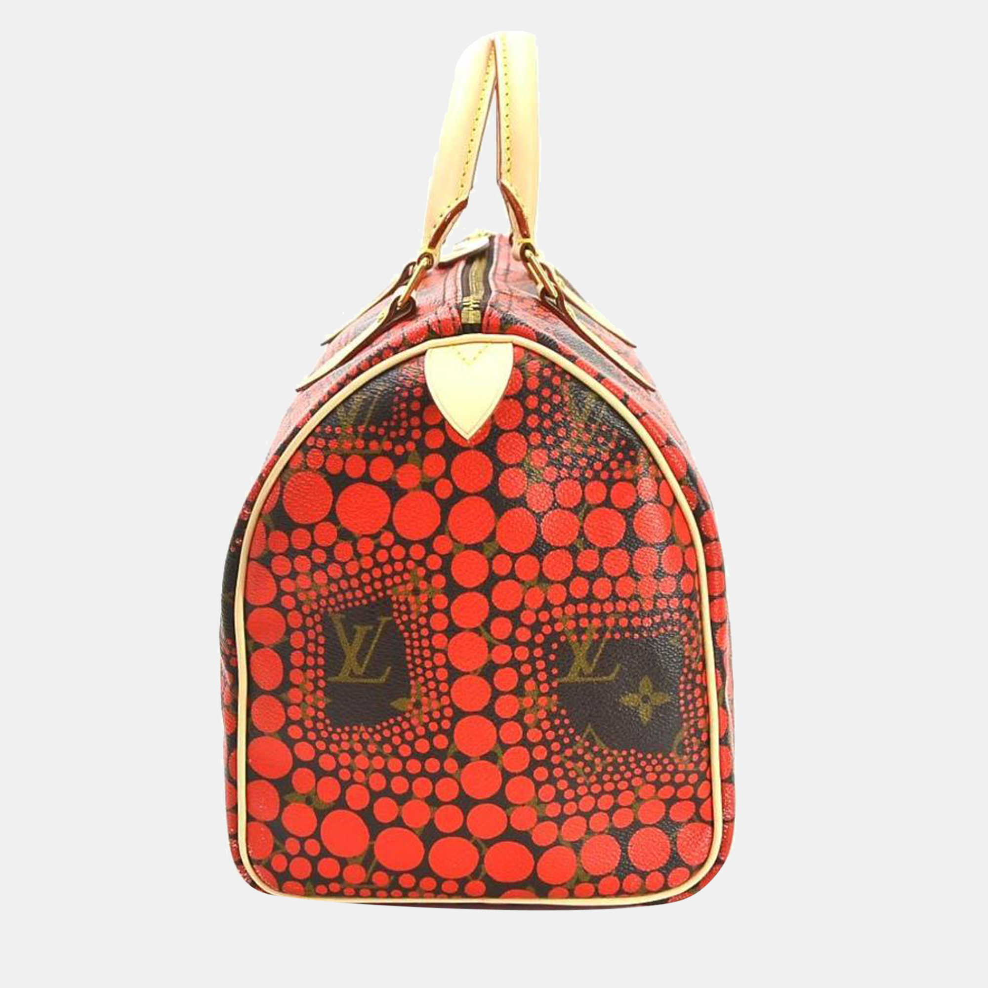 

Louis Vuitton x Yayoi Kusama Red Canvas Town Speedy 30 Satchel