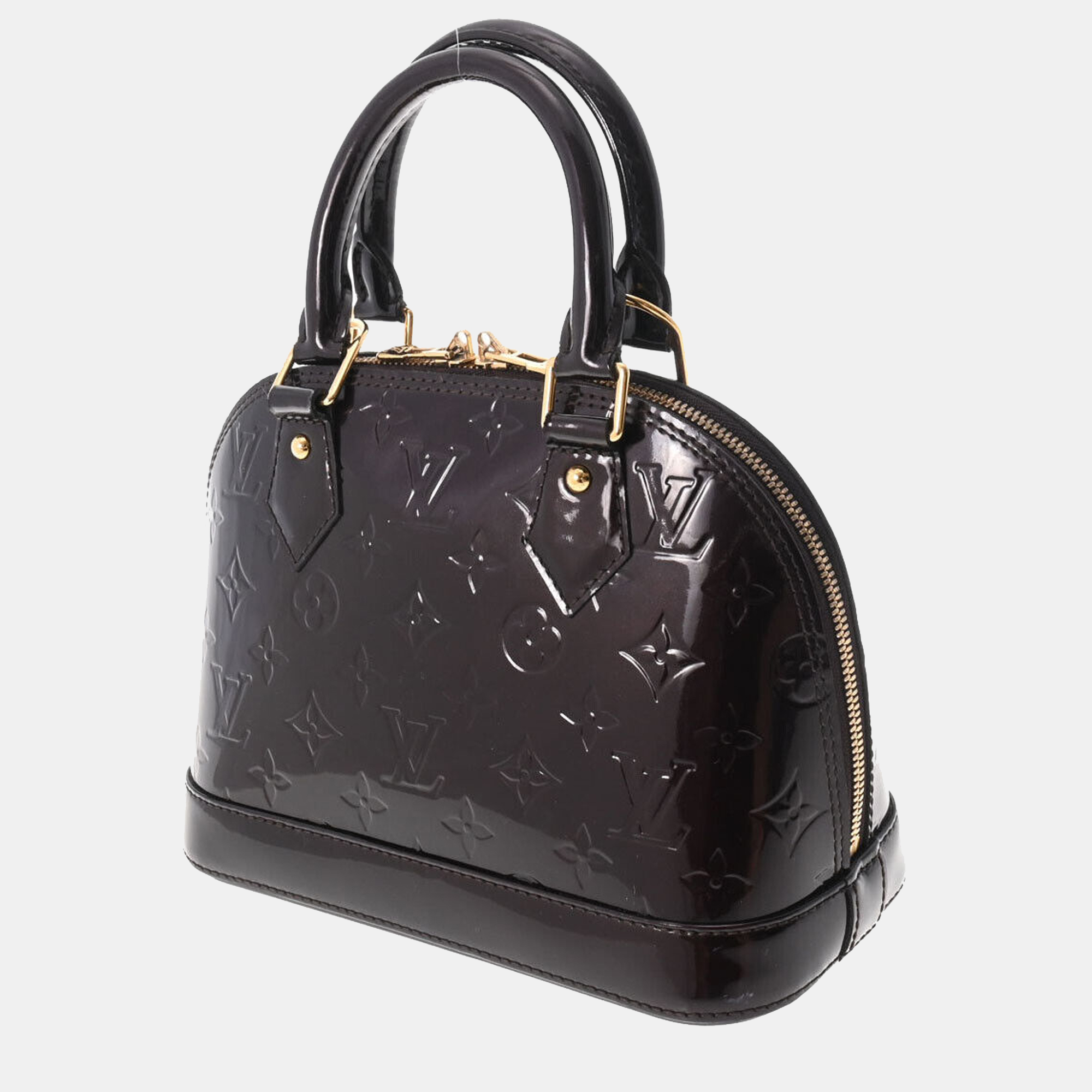 

Louis Vuitton Monogram Vernis Alma BB Handbag, Red