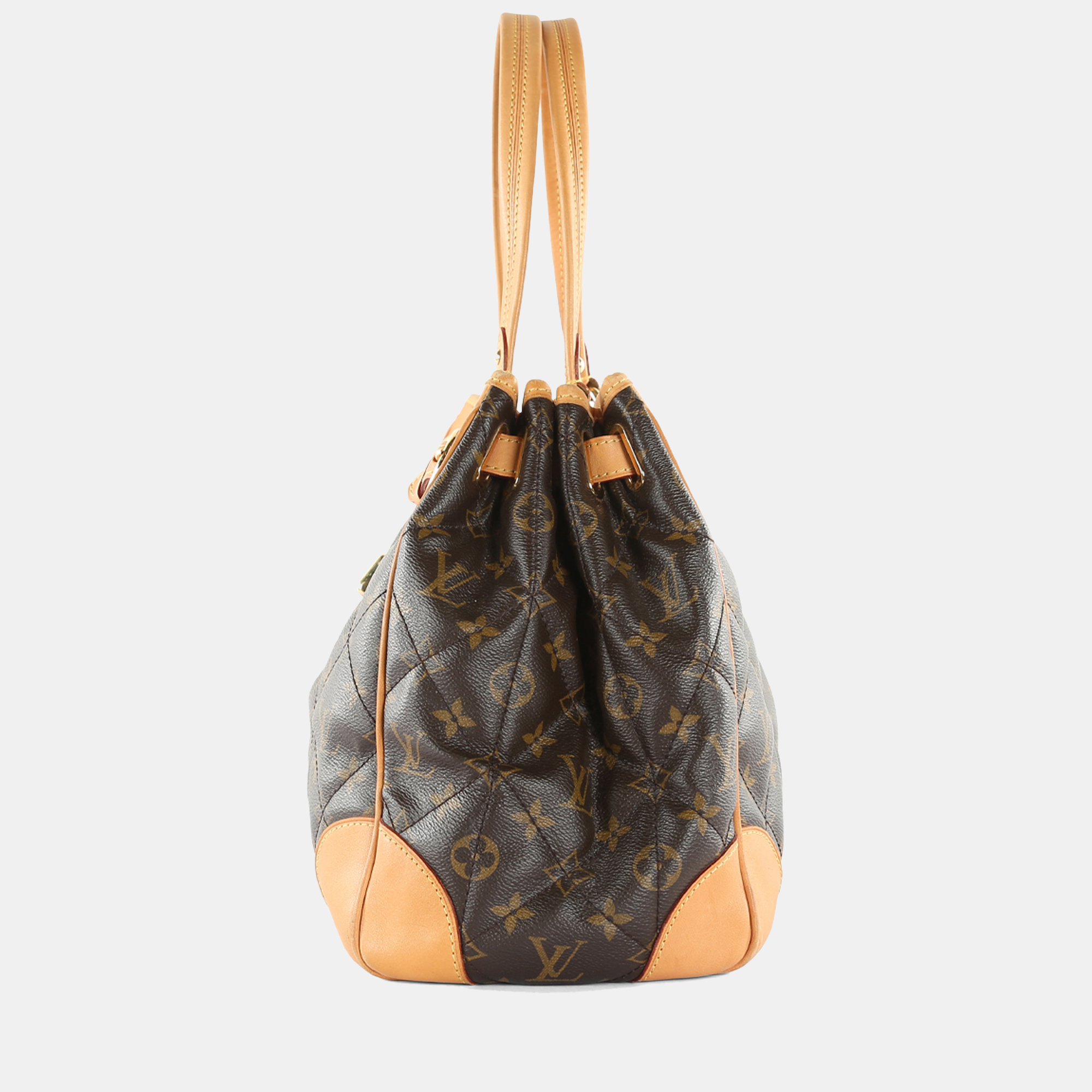 

Louis Vuitton Brown/Beige Monogram Quilted Coated Canvas & Leather Etoile Shopper Bag