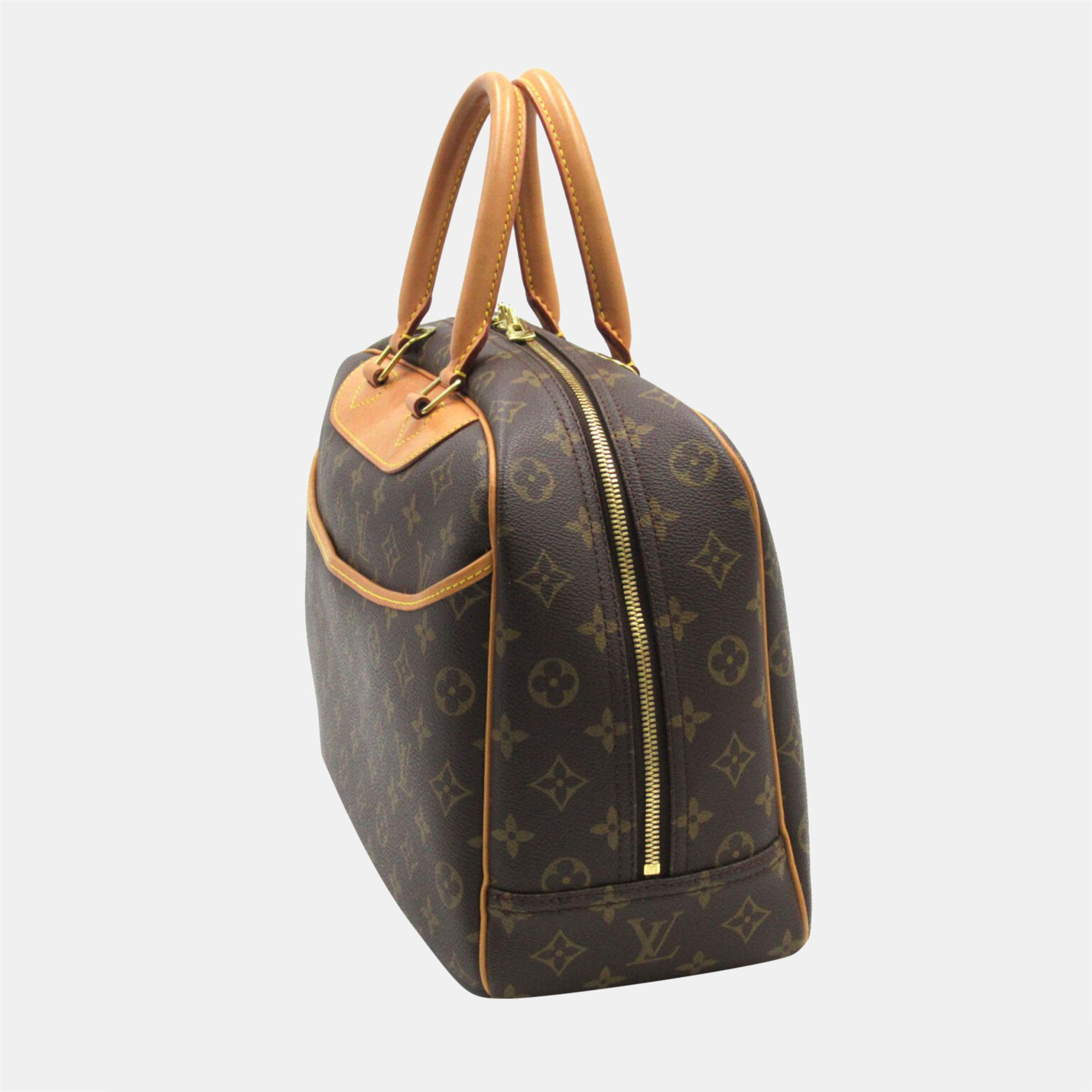 

Louis Vuitton Brown Monogram Canvas Deauville bag