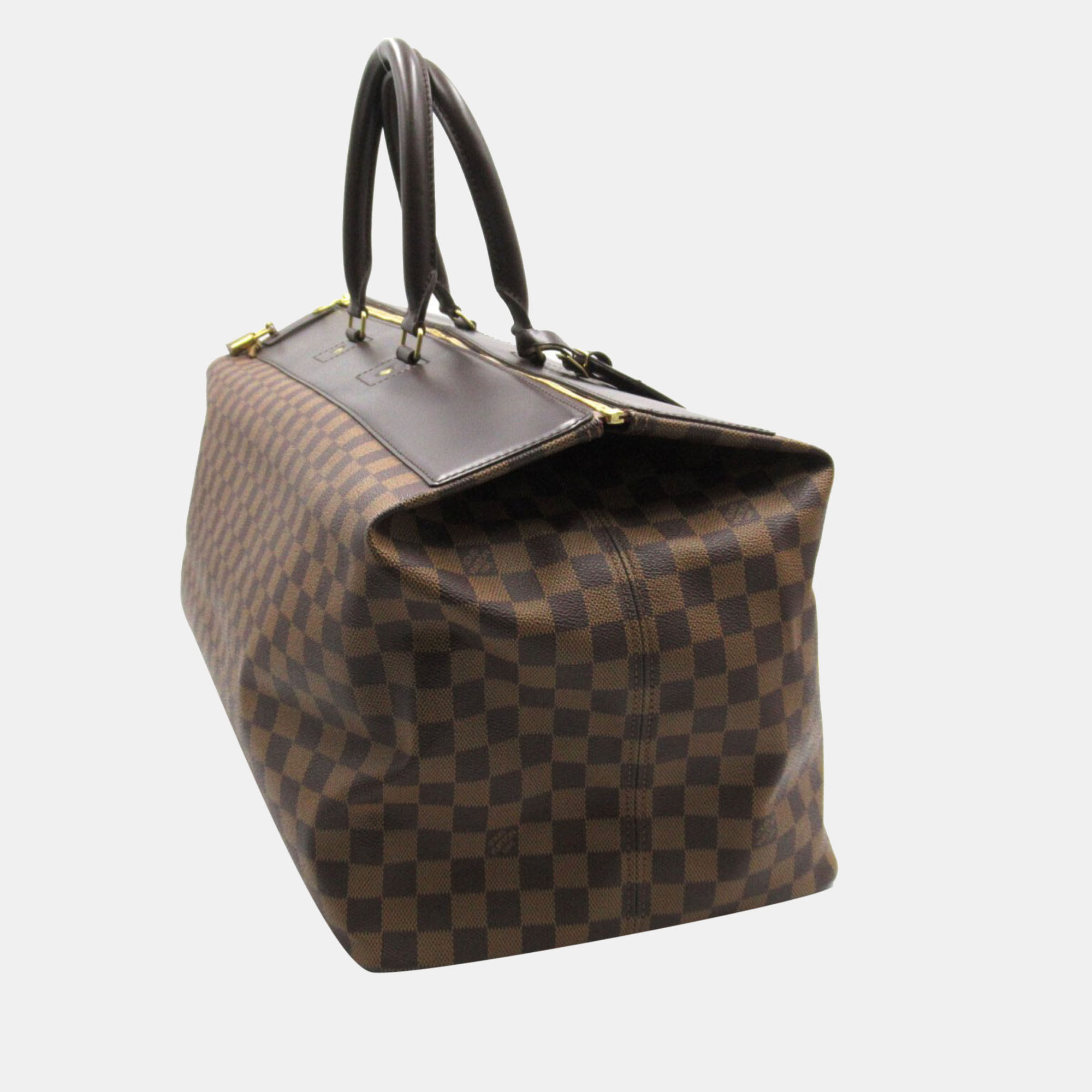 

Louis Vuitton Brown Canvas Damier Ebene Greenwich GM Travel Bag