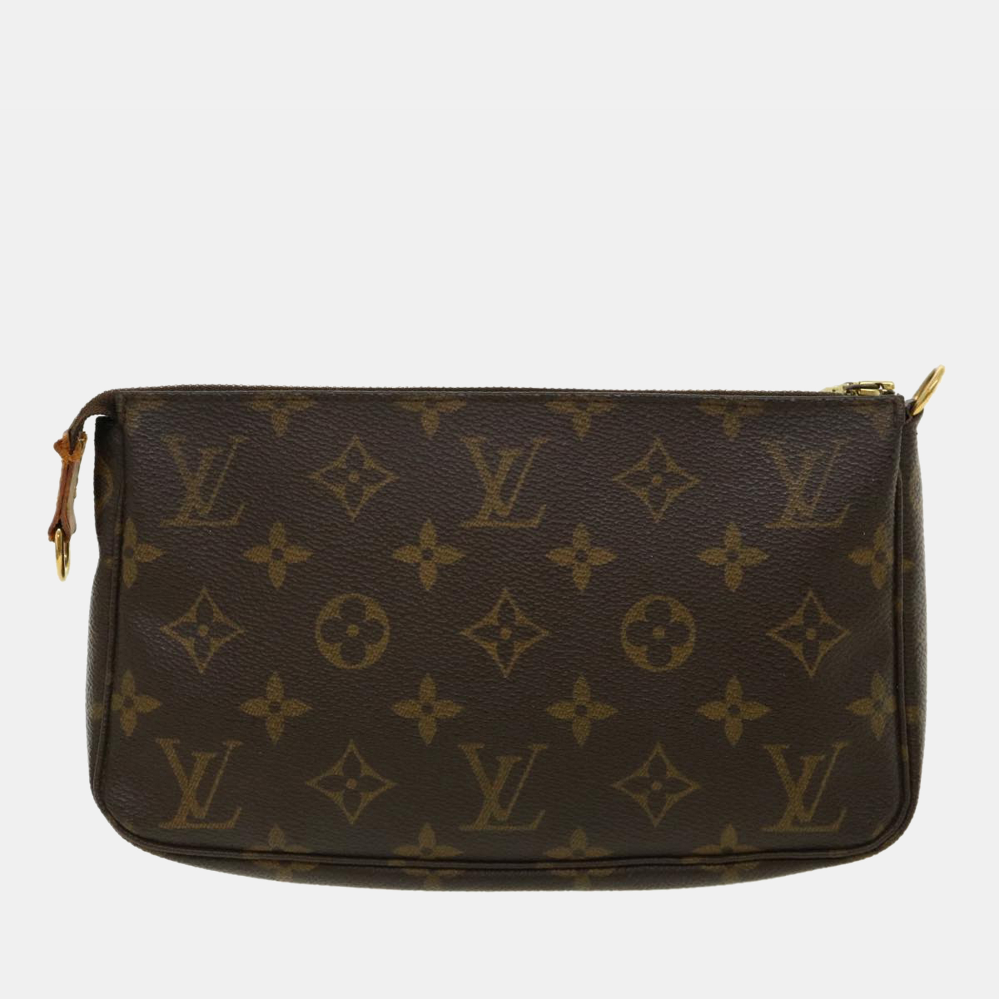 

Louis Vuitton Brown Monogram Canvas Pochette Accessoires Shoulder Bag