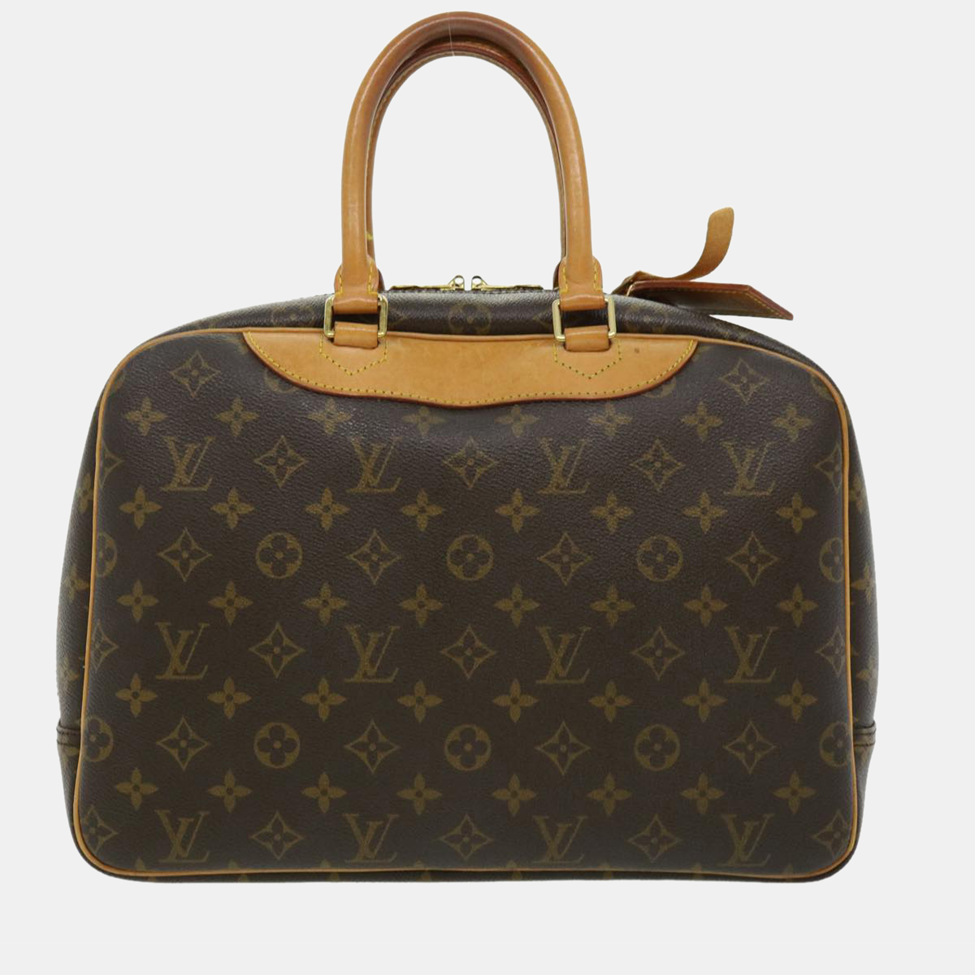 

Louis Vuitton Brown Monogram Canvas Deauville Satchel