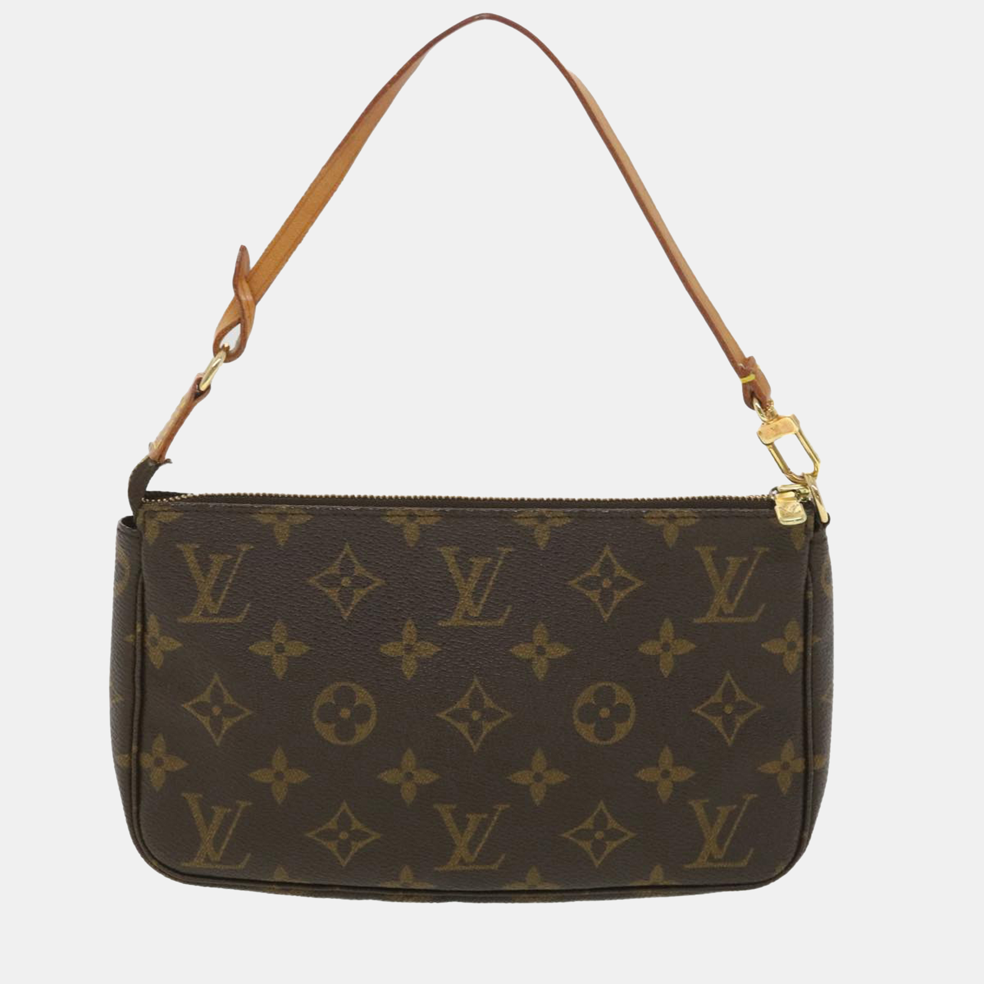 

Louis Vuitton Brown Monogram Canvas Pochette Accessoires Shoulder Bag
