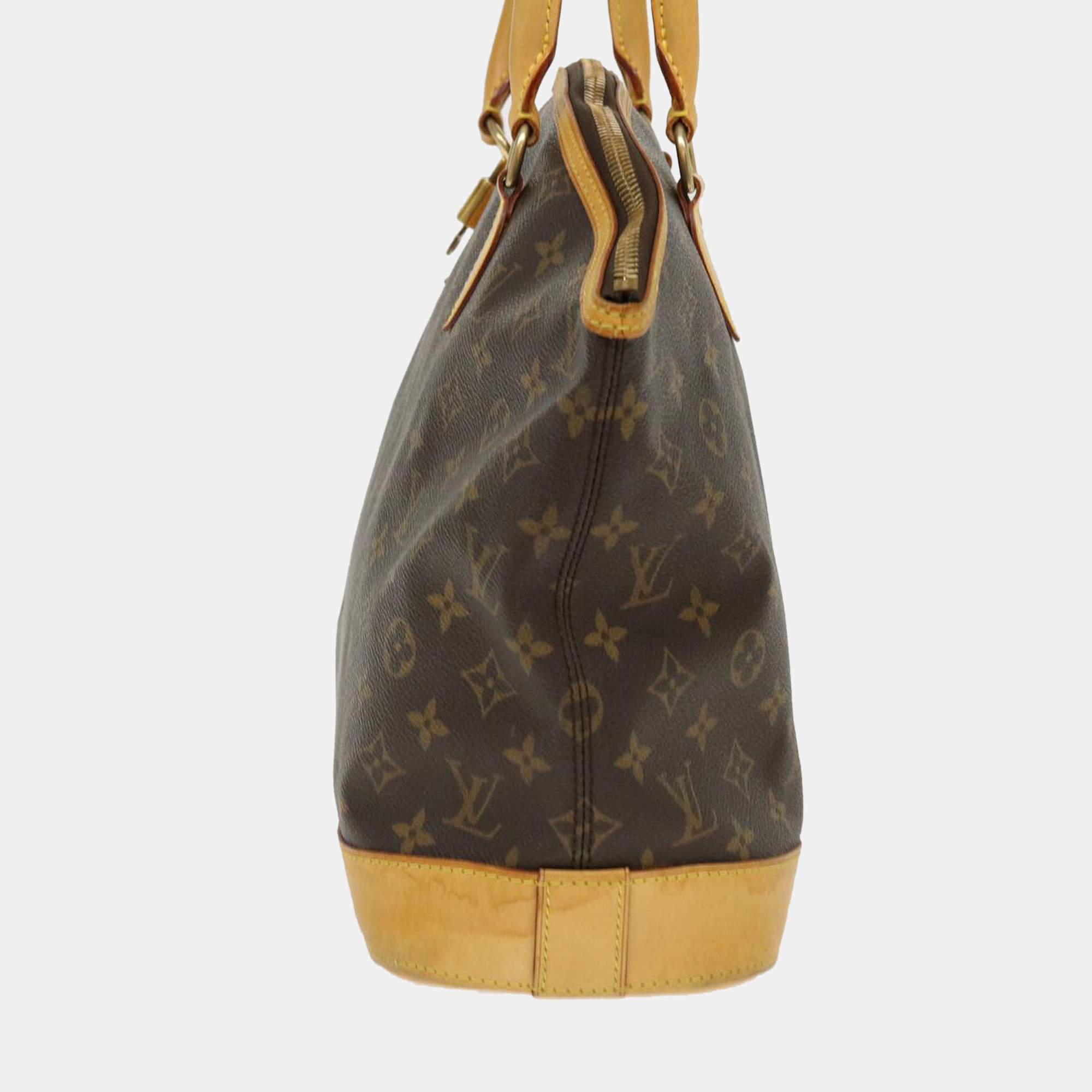 

Louis Vuitton Brown Monogram Canvas Lockit Tote Bag