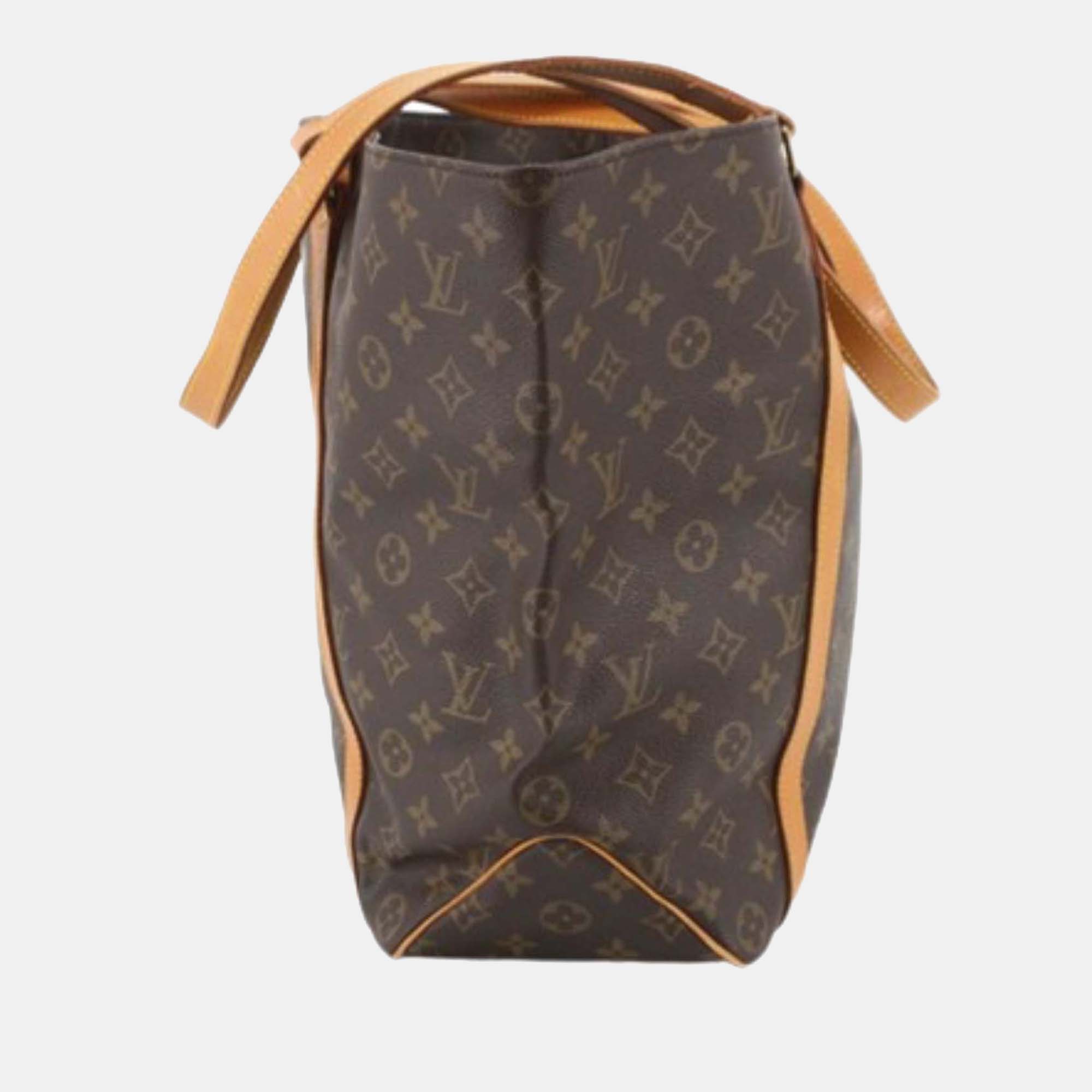 

Louis Vuitton Brown Monogram Canvas Babylone Tote Bag