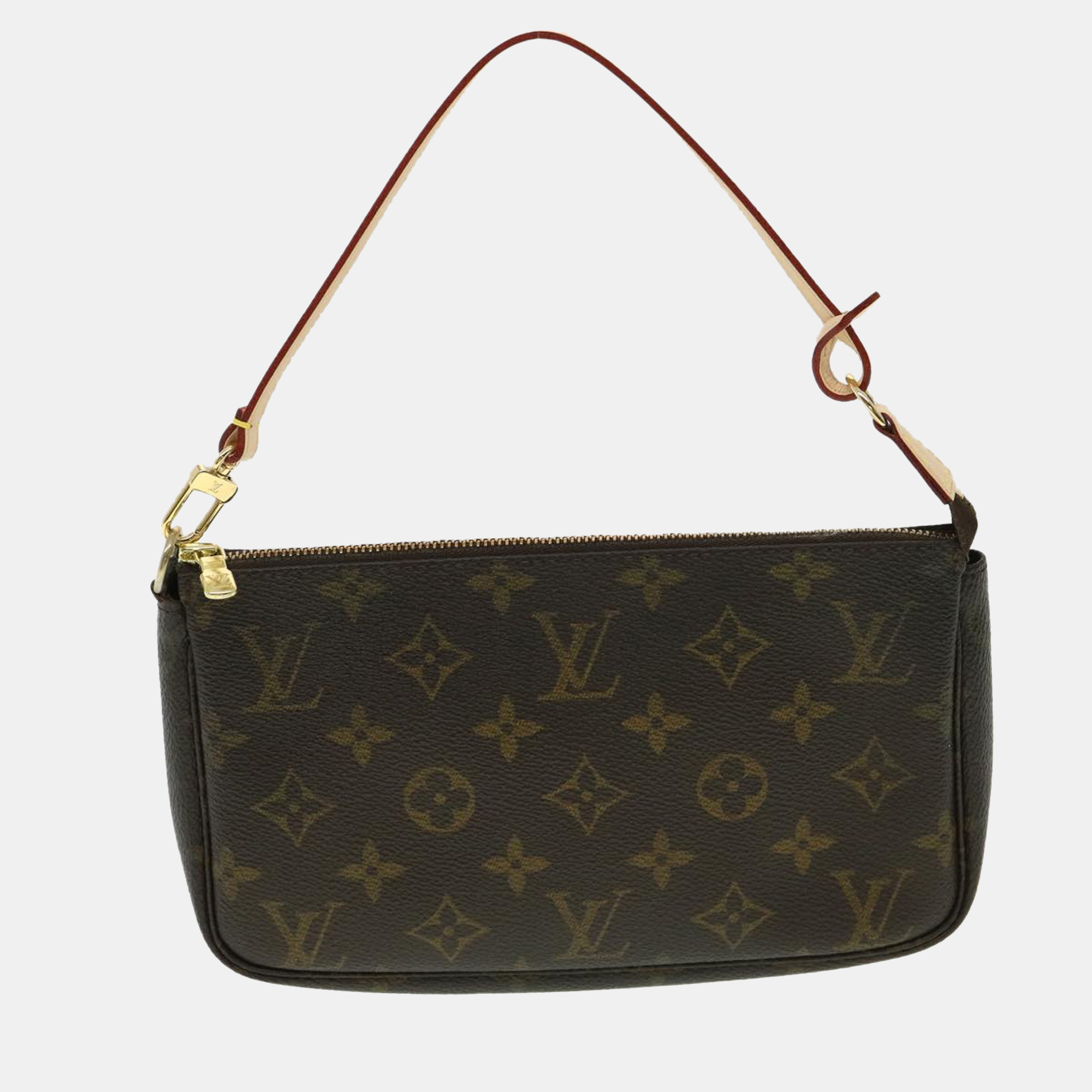 

Louis Vuitton Brown Monogram Canvas Pochette Accessoires Shoulder Bag