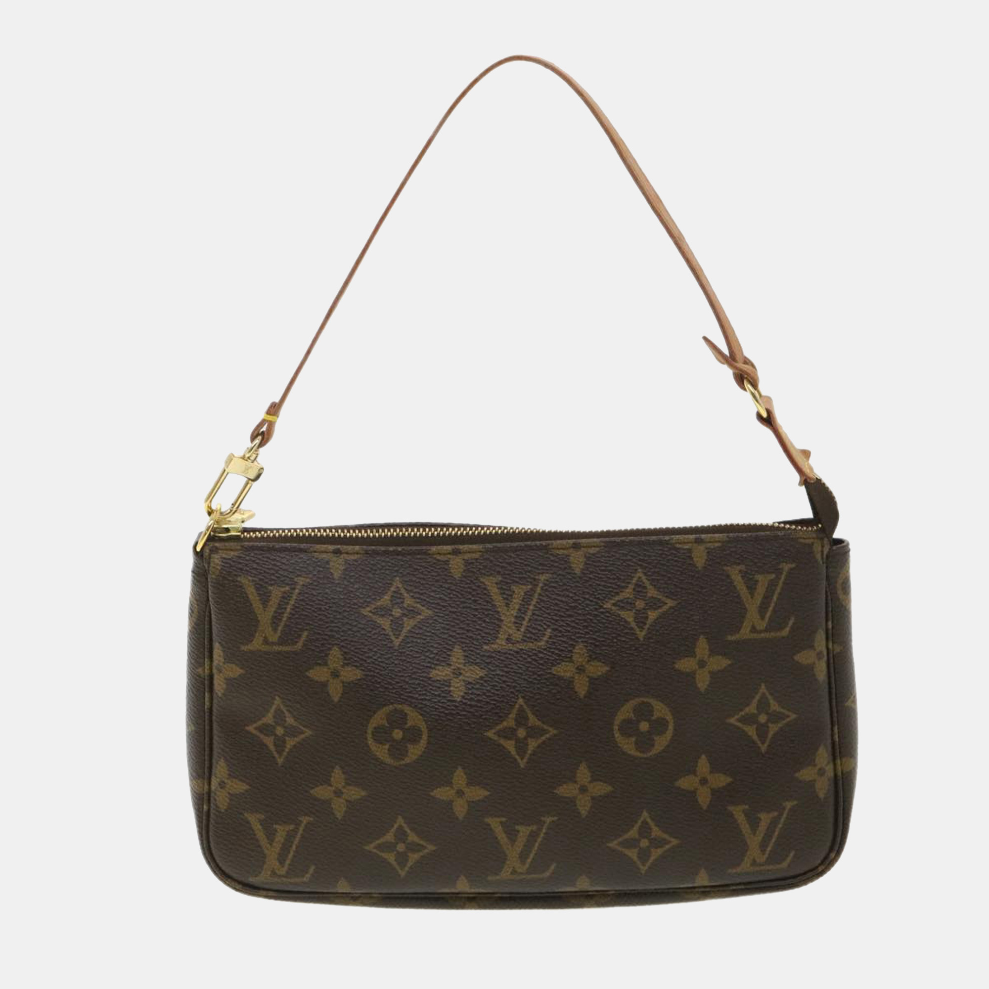 

Louis Vuitton Brown Monogram Canvas Pochette Accessoires Shoulder Bag
