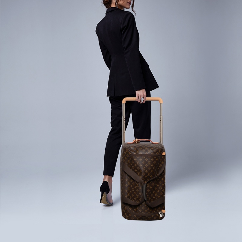 

Louis Vuitton Monogram Canvas Neo Eole 55 Rolling Luggage, Brown