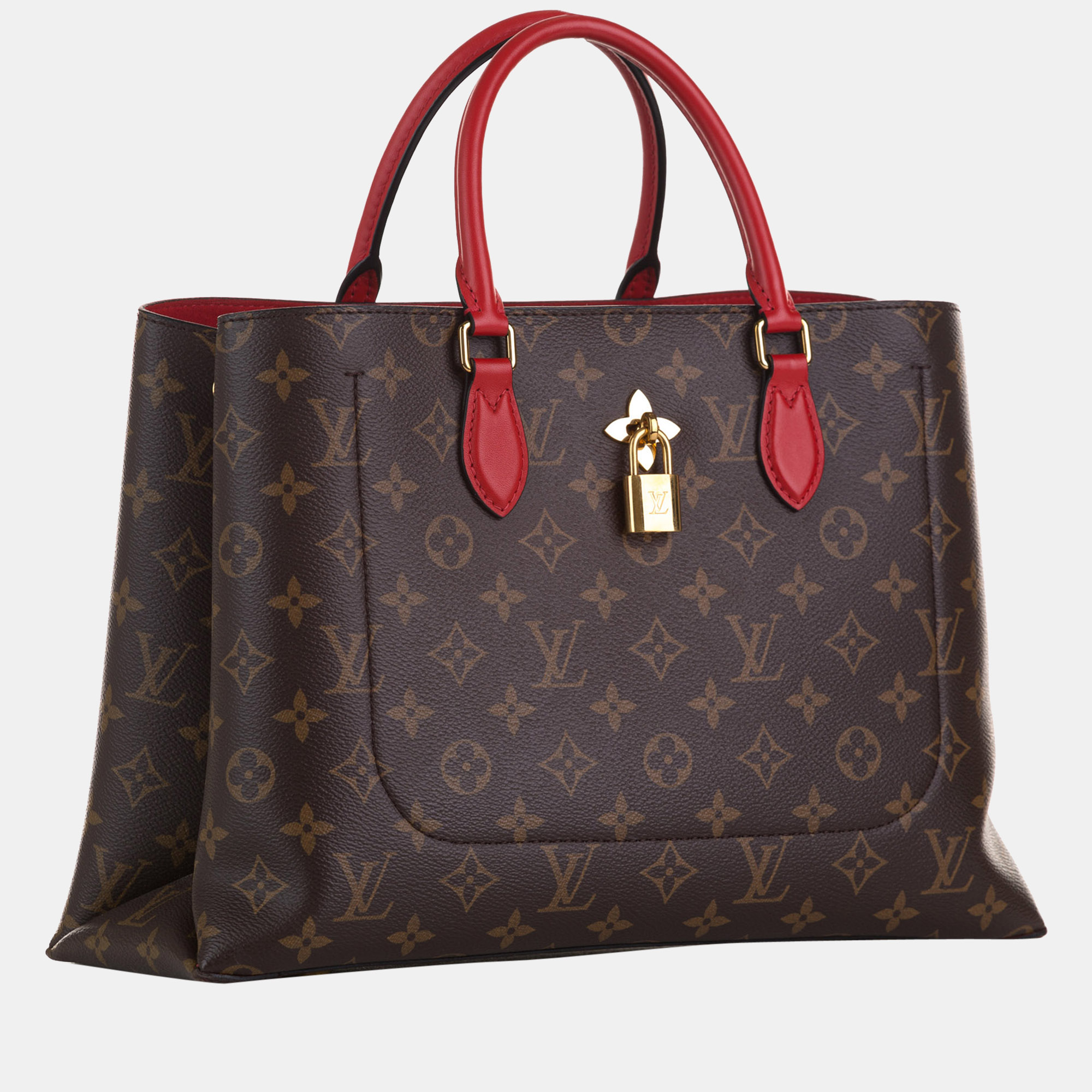 

Louis Vuitton Brown Monogram Flower Tote