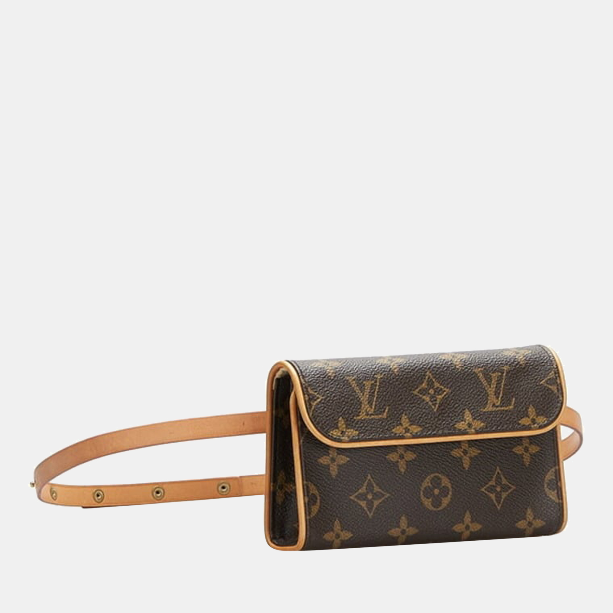 

Louis Vuitton Brown Monogram Canvas Pochette Florentine Belt Bag
