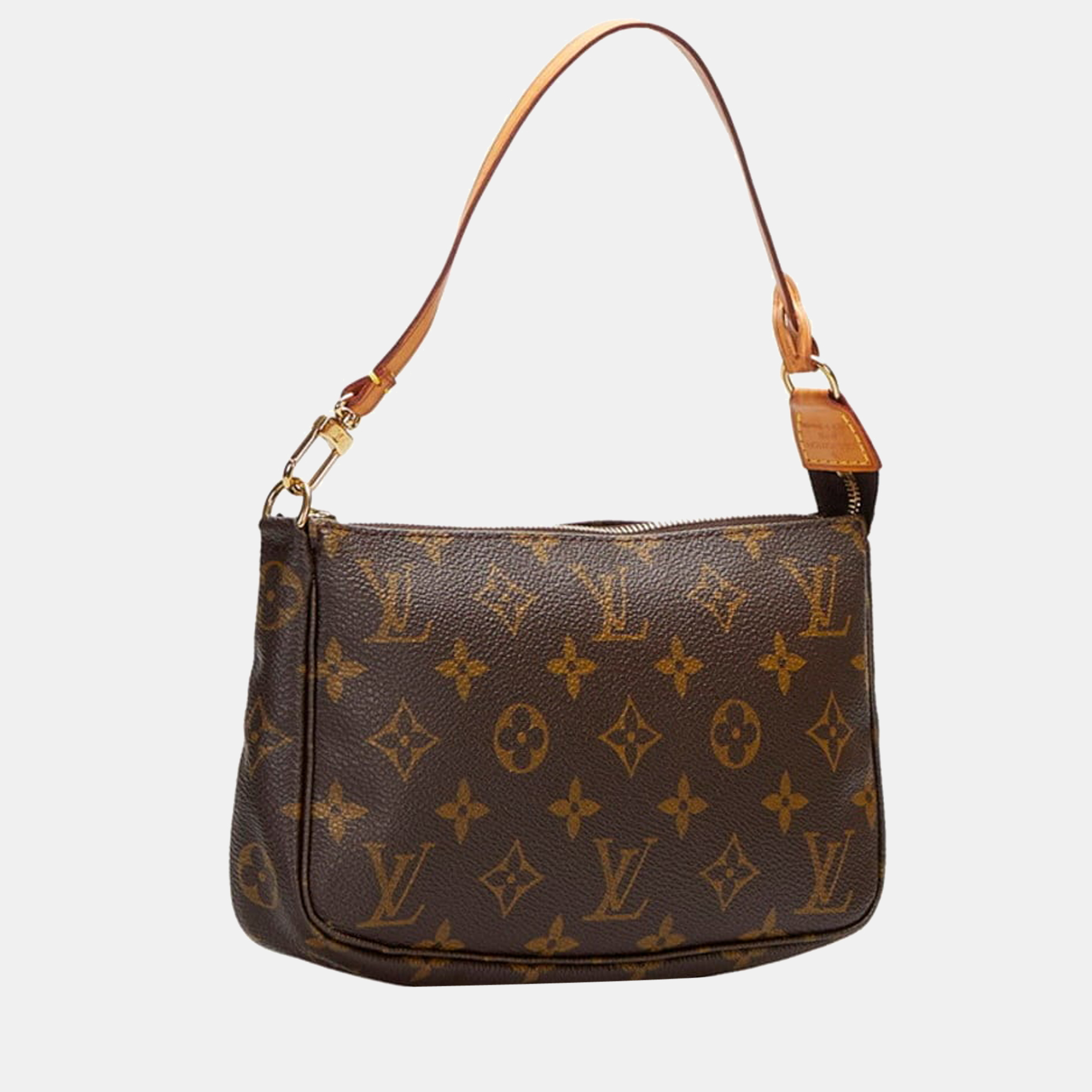 

Louis Vuitton Brown Monogram Canvas Pochette Accessoires Shoulder Bag