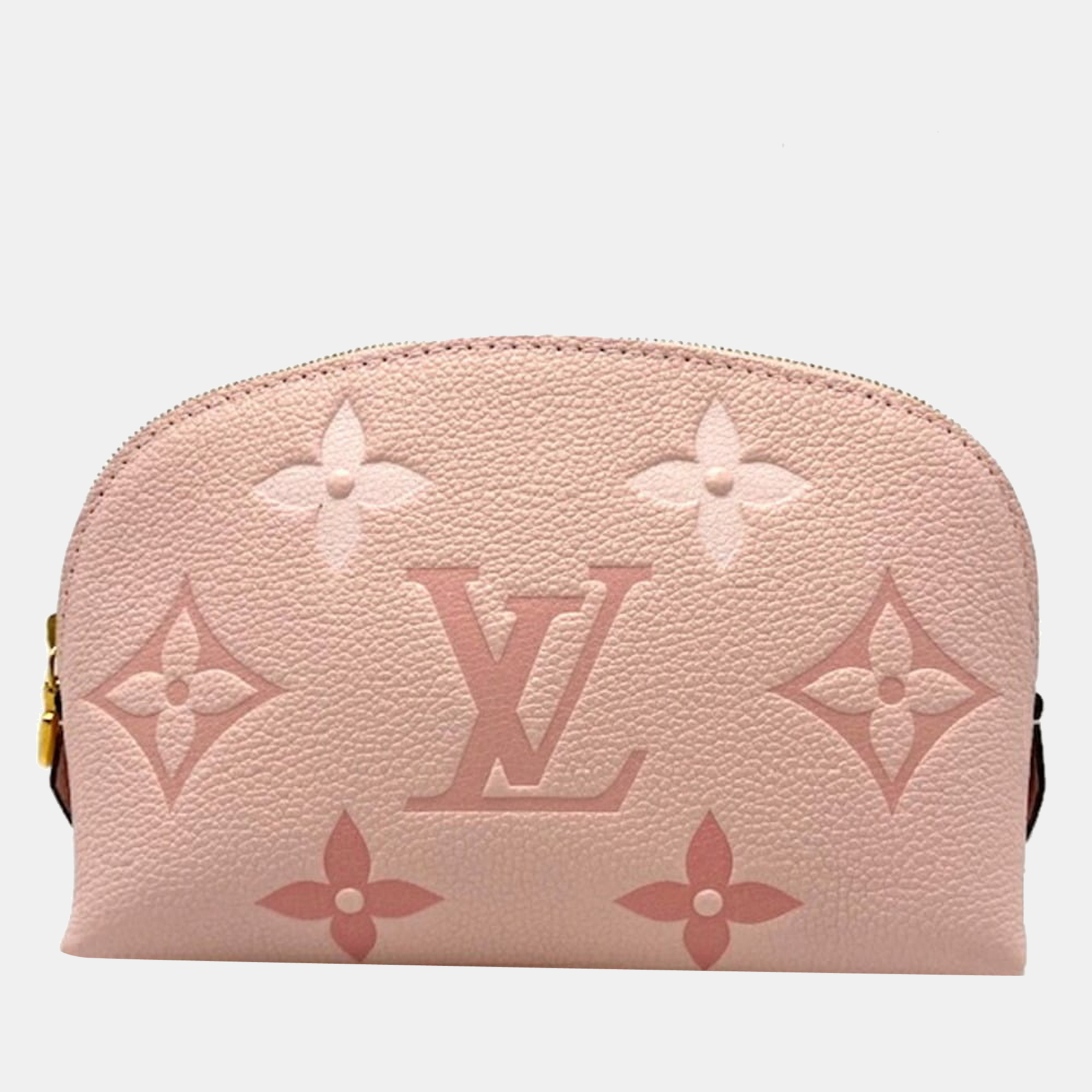 

Louis Vuitton Pink Leather Monogram Giant Cosmetic Pouch