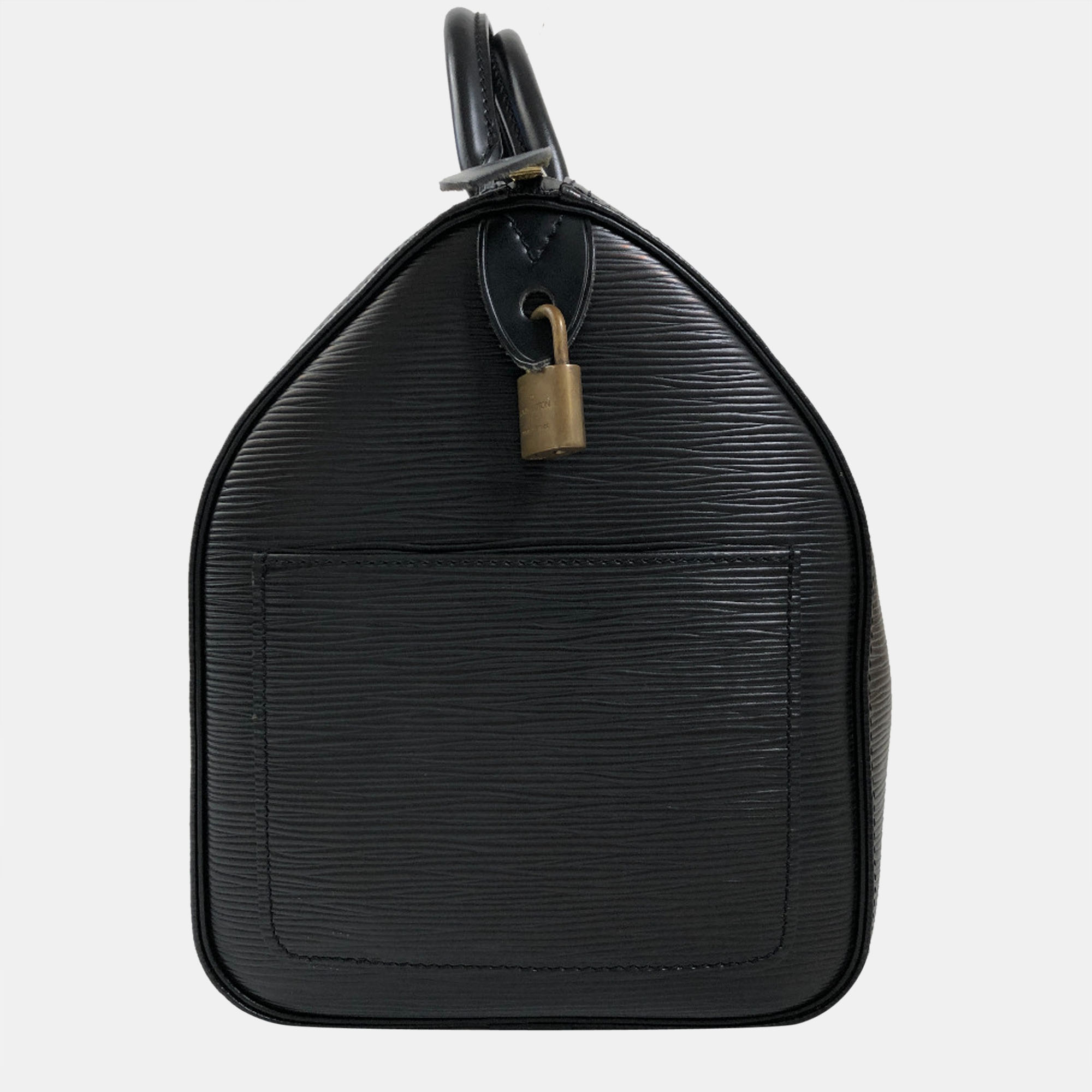 

Louis Vuitton Black Epi Leather Speedy 30 Bag