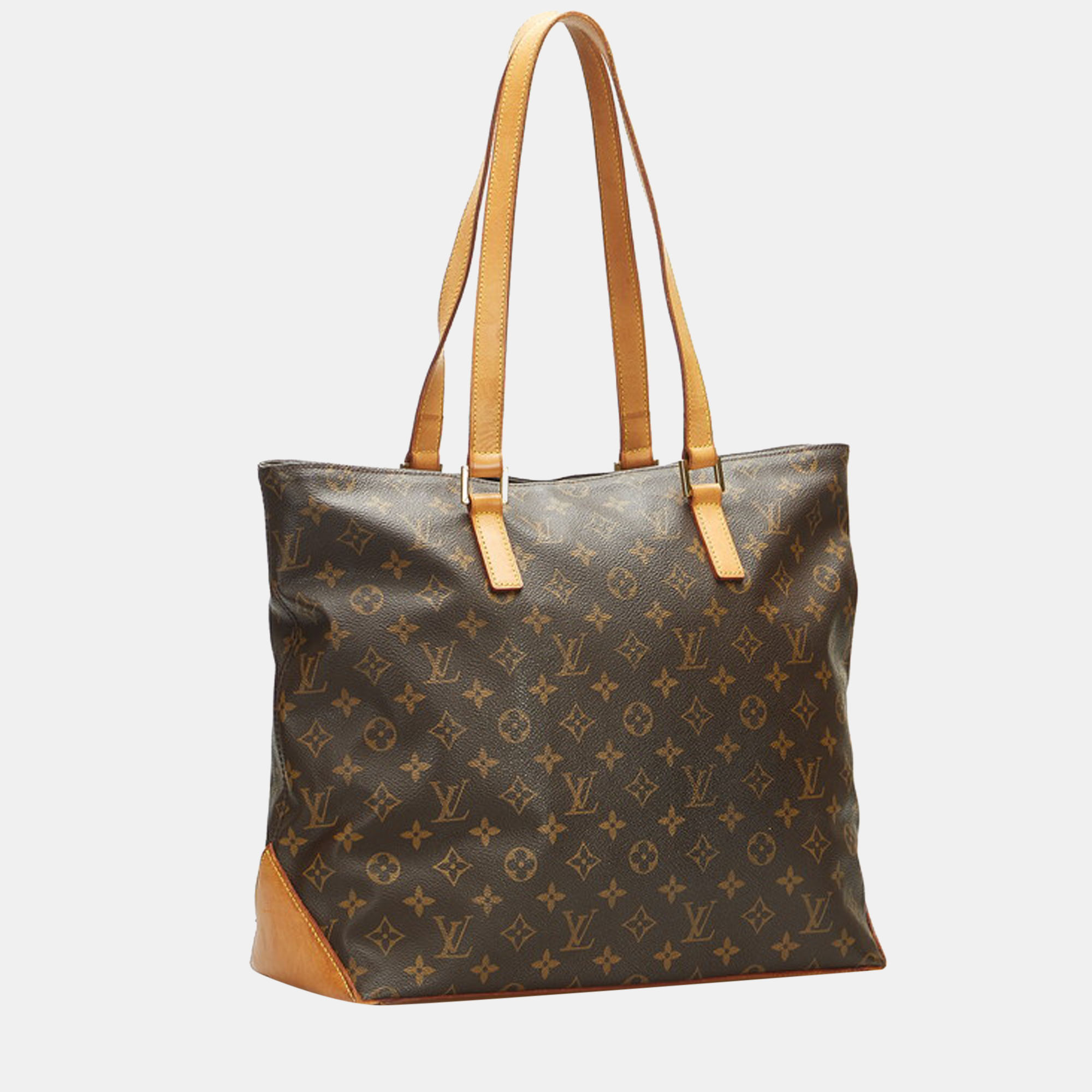 

Louis Vuitton Brown Monogram Canvas Cabas Mezzo Bag