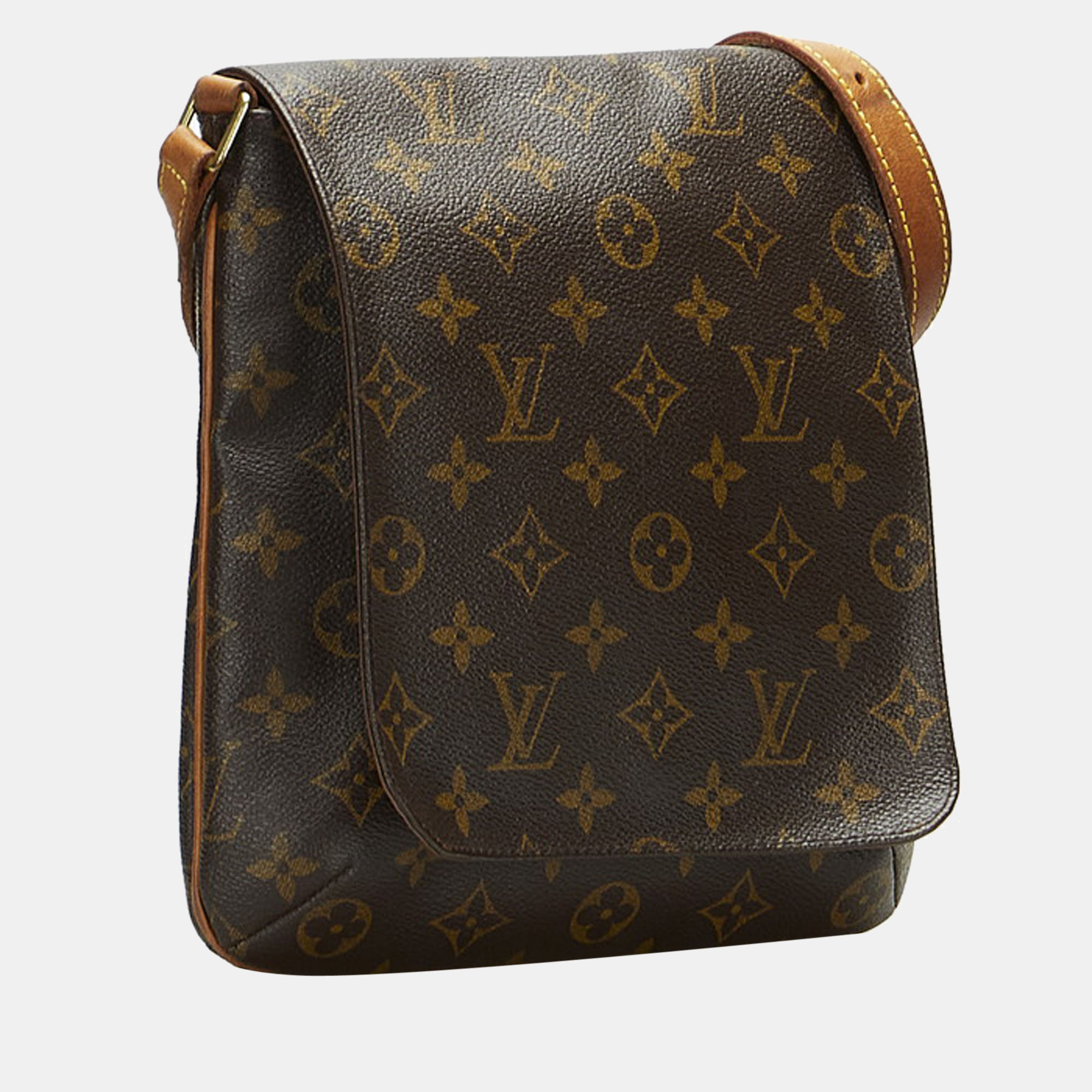 

Louis Vuitton Brown Canvas Monogram Musette Salsa Short Strap Bag