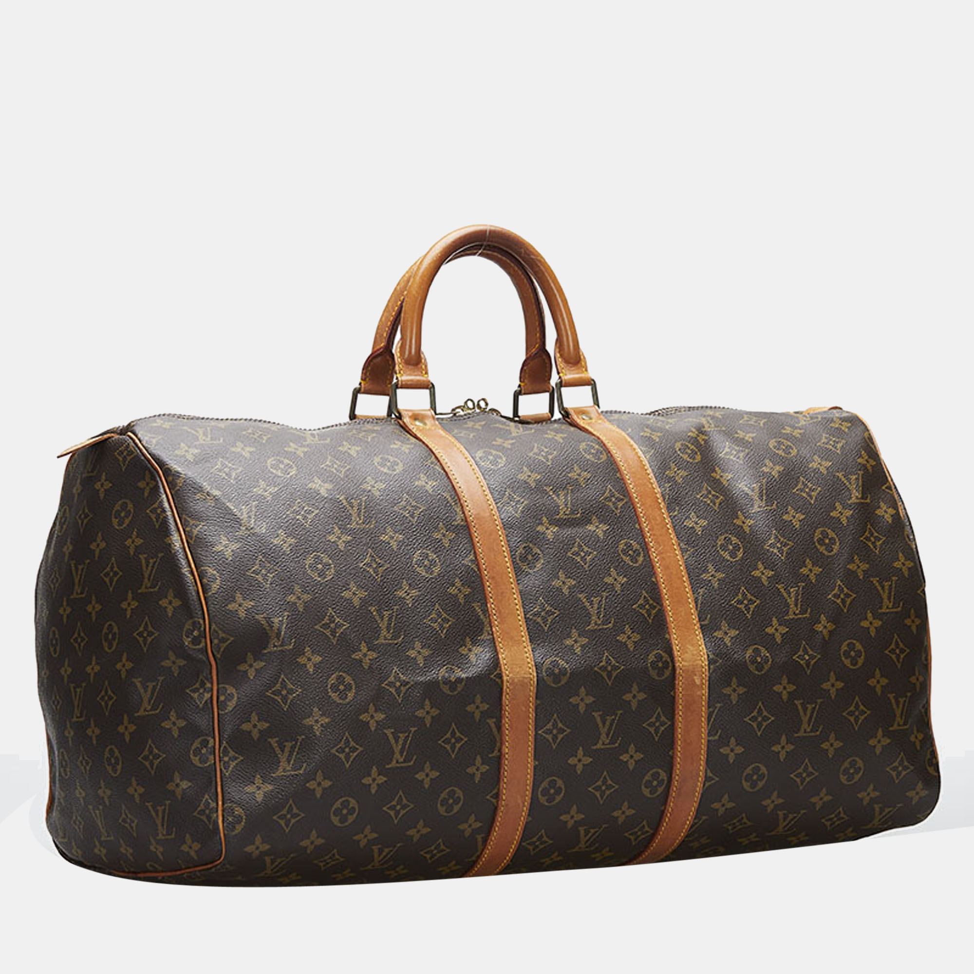 

Louis Vuitton Brown Monogram Canvas Keepall 55 Bag