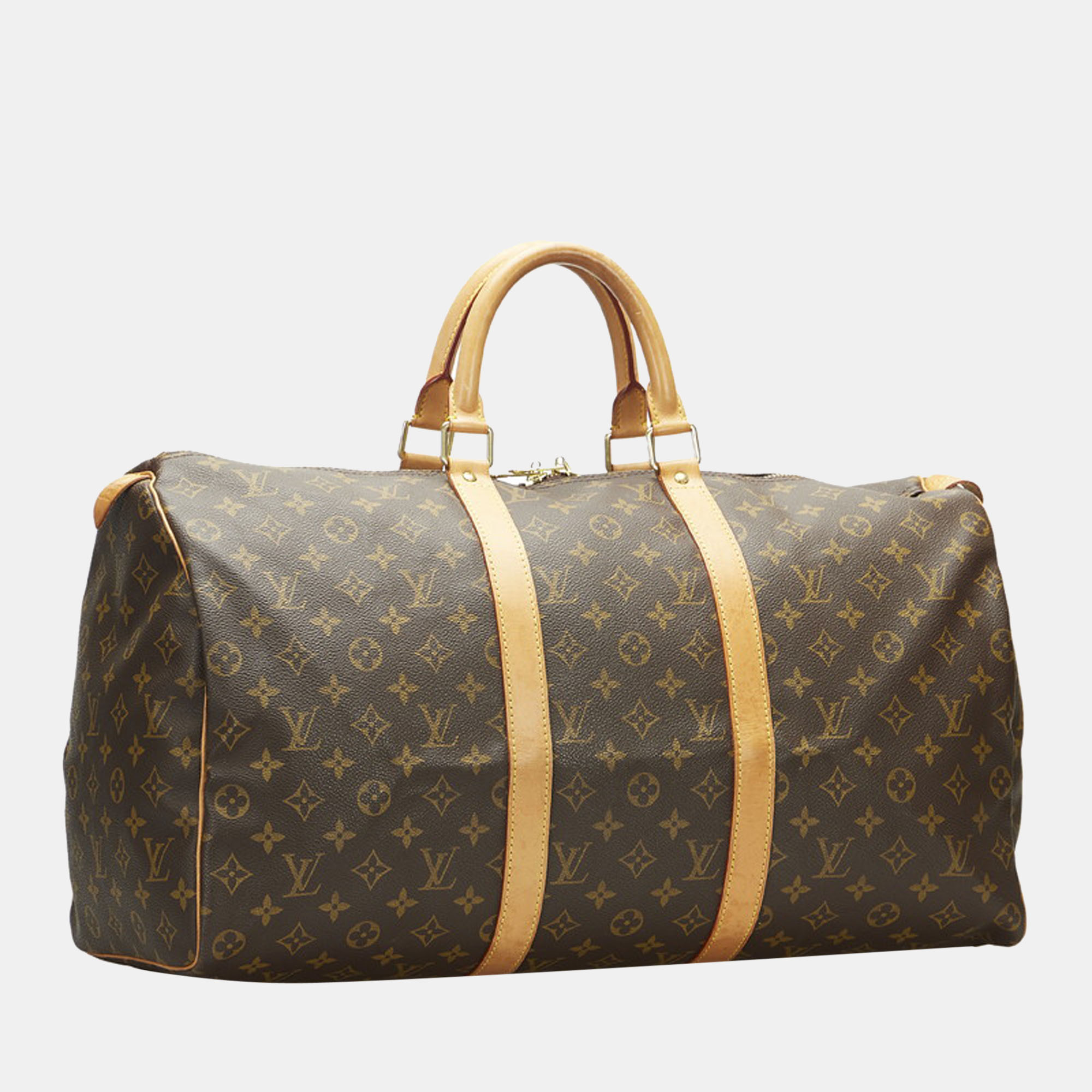 

Louis Vuitton Brown Monogram Canvas Keepall 50 Bag