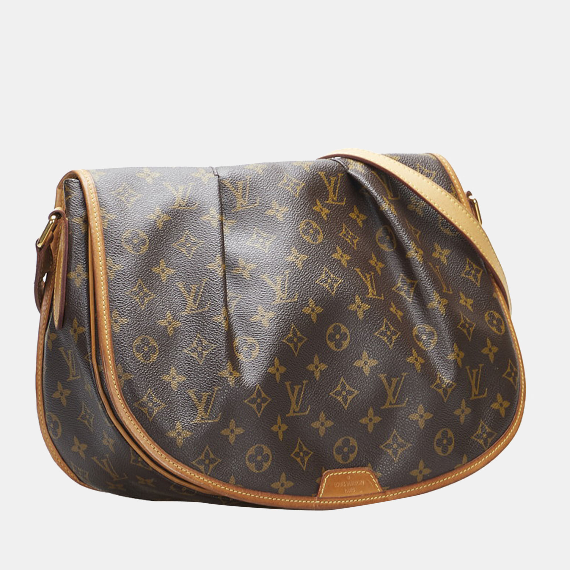 

Louis Vuitton Brown Canvas Monogram Menilmontant MM Bag