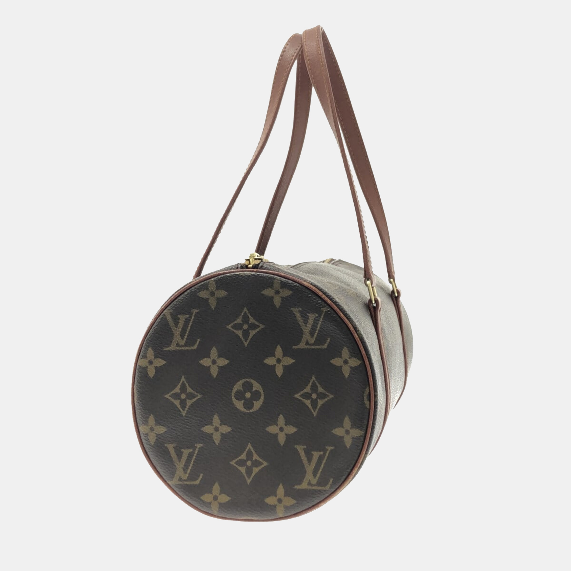 

Louis Vuitton Brown Monogram Canvas Papillon Satchel