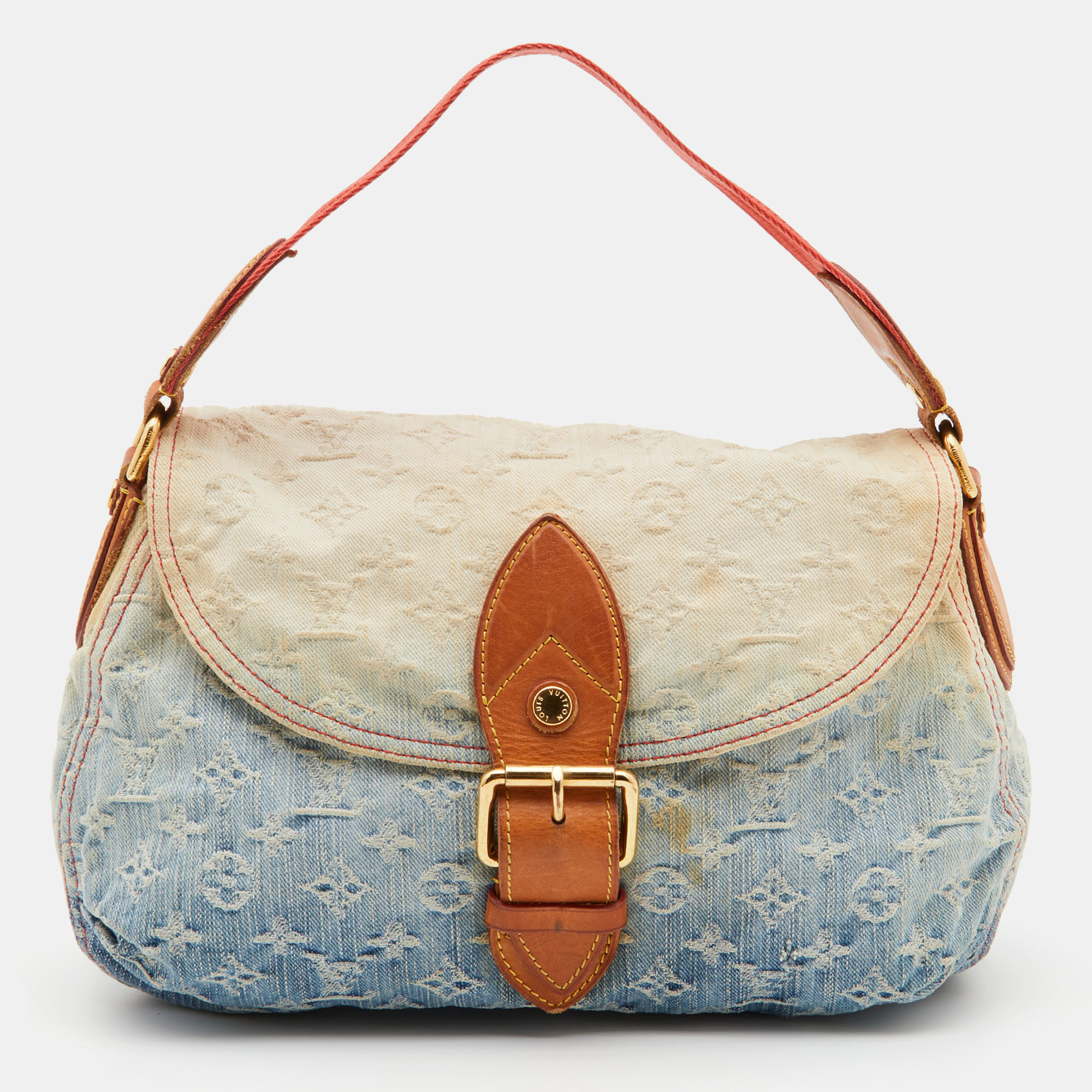 Louis Vuitton Blue Monogram Denim Sunshine Bag – The Closet