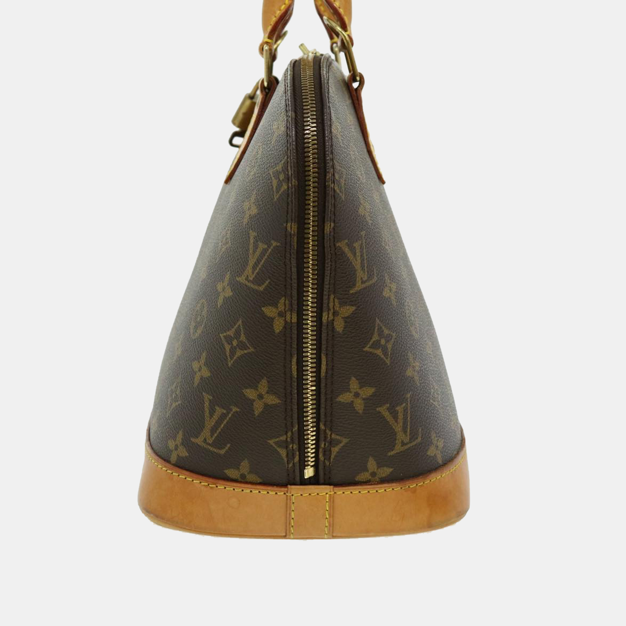 

Louis Vuitton Monogram Alma Hand Bag M51130 LV Auth 30220, Brown