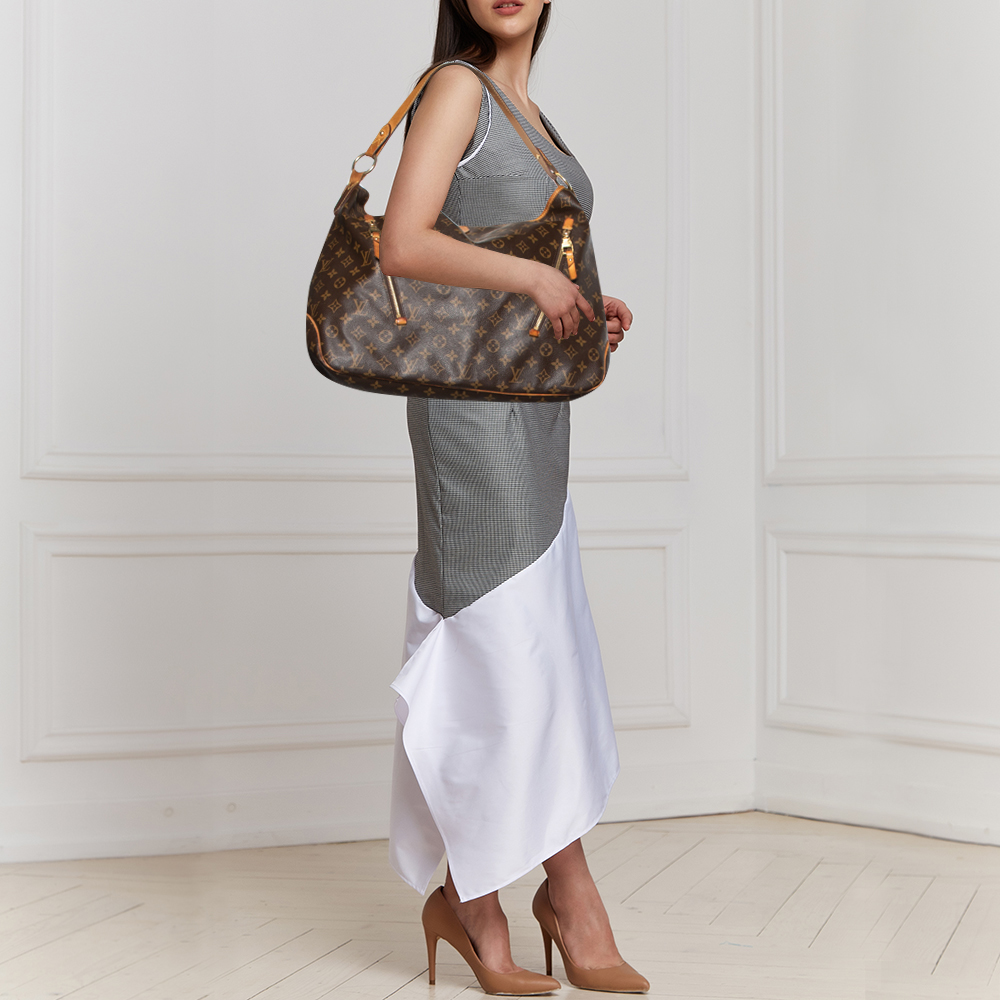 

Louis Vuitton Monogram Canvas Delightful GM Bag, Brown