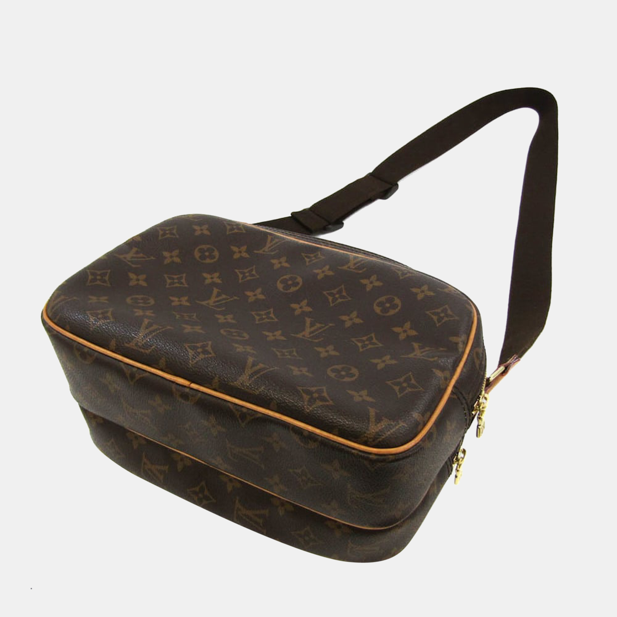 

Louis Vuitton Brown Monogram Canvas Reporter PM Shoulder Bag