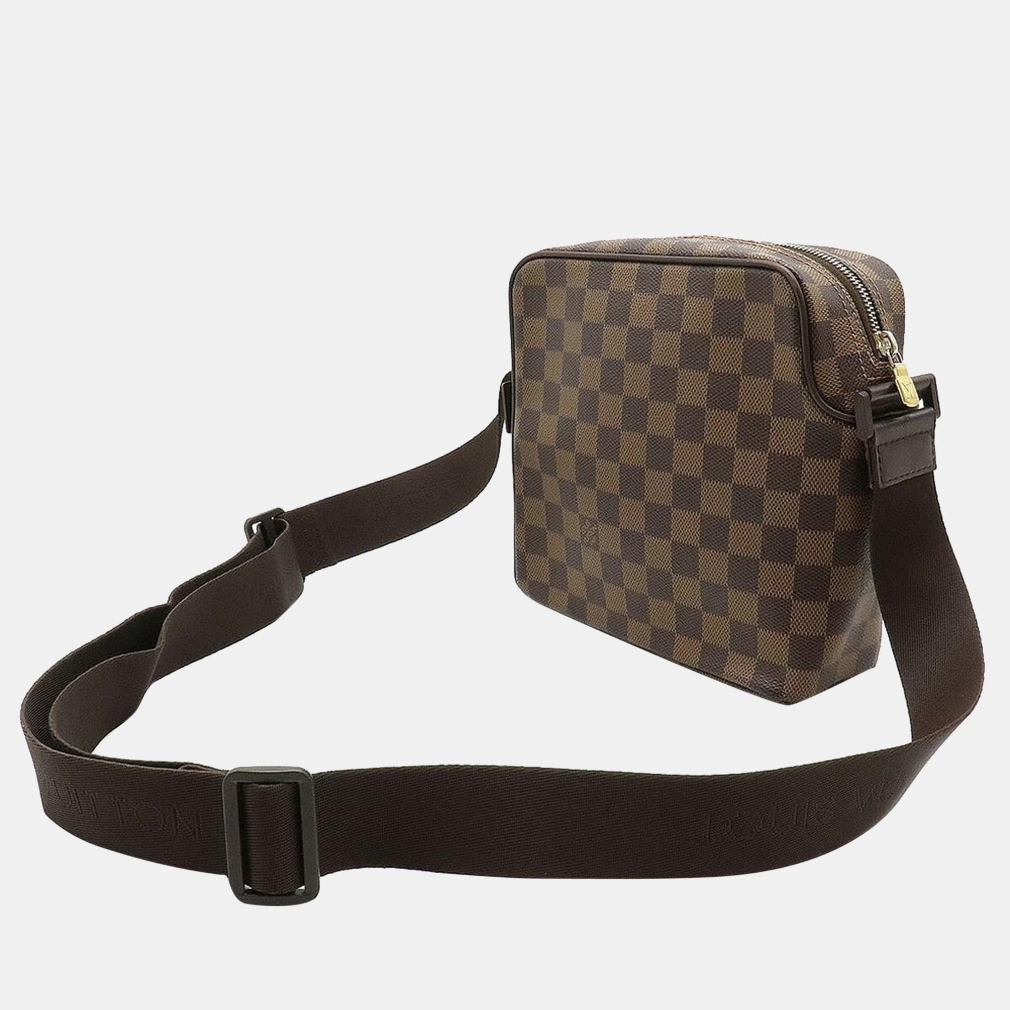 

Louis Vuitton Brown Damier Ebene Canvas Olav PM Messenger Bag