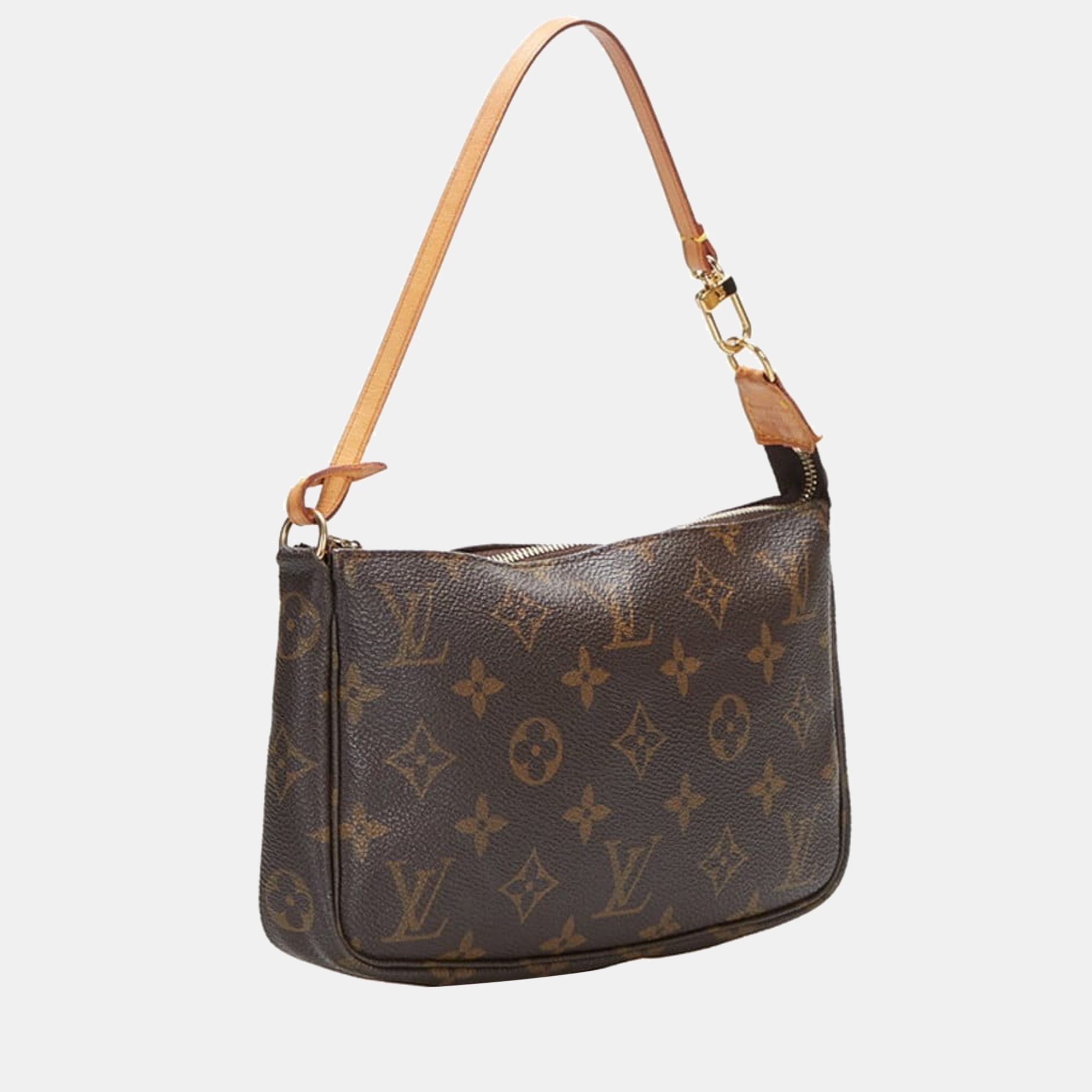 

Louis Vuitton Brown Monogram Canvas Pochette Accessoires Shoulder Bag