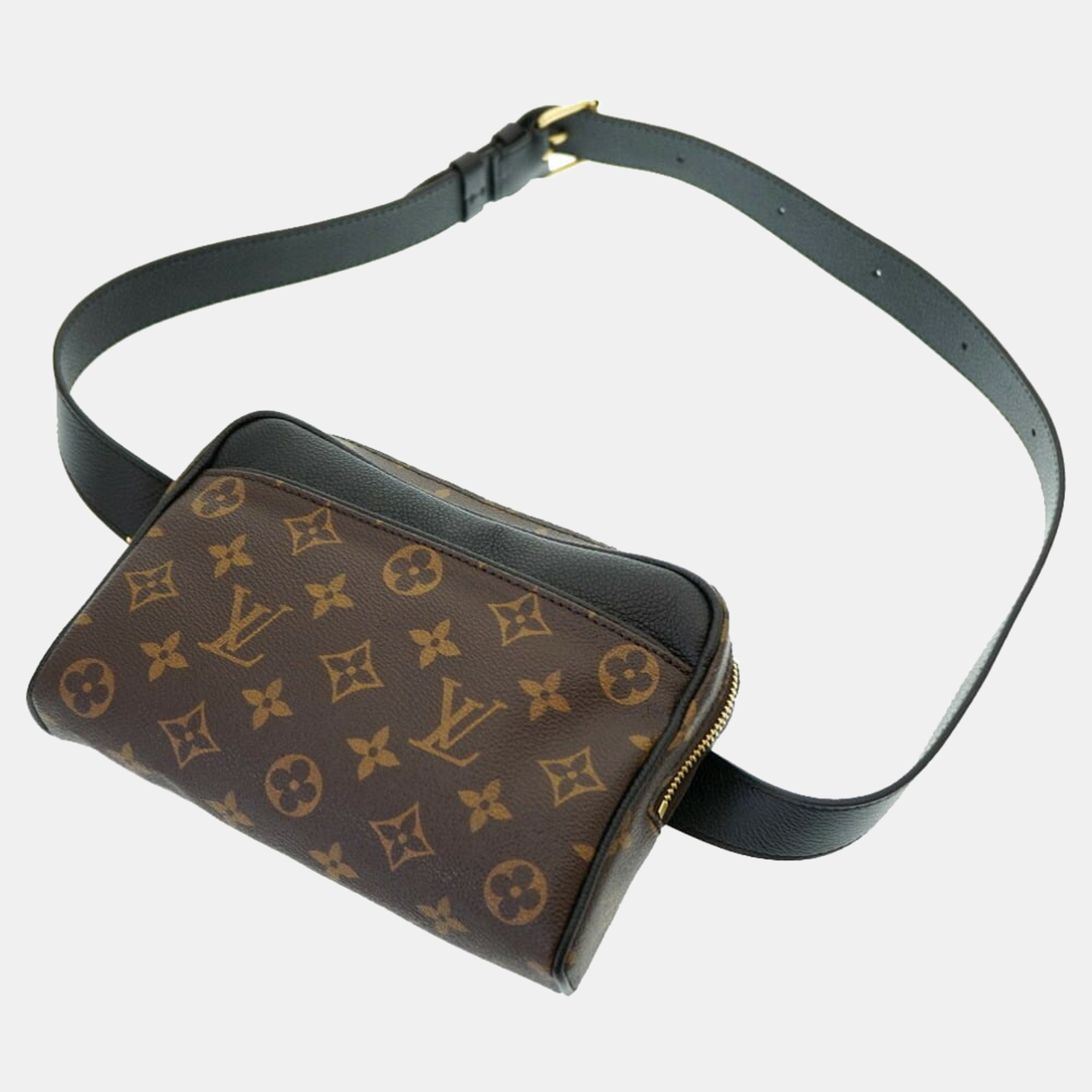 

Louis Vuitton Brown/Black Monogram Canvas Uniformes Belt Bag