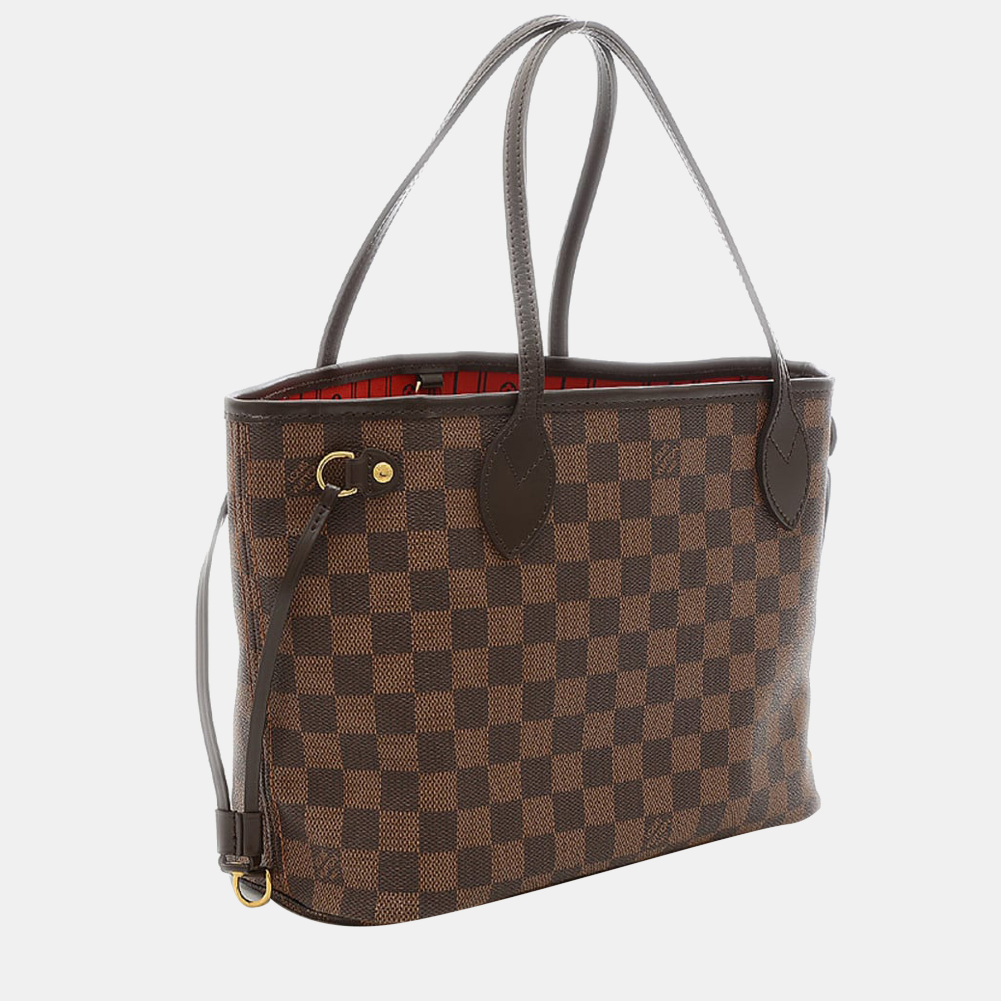 

Louis Vuitton Brown Damier Ebene Canvas Neverfull PM Tote Bag