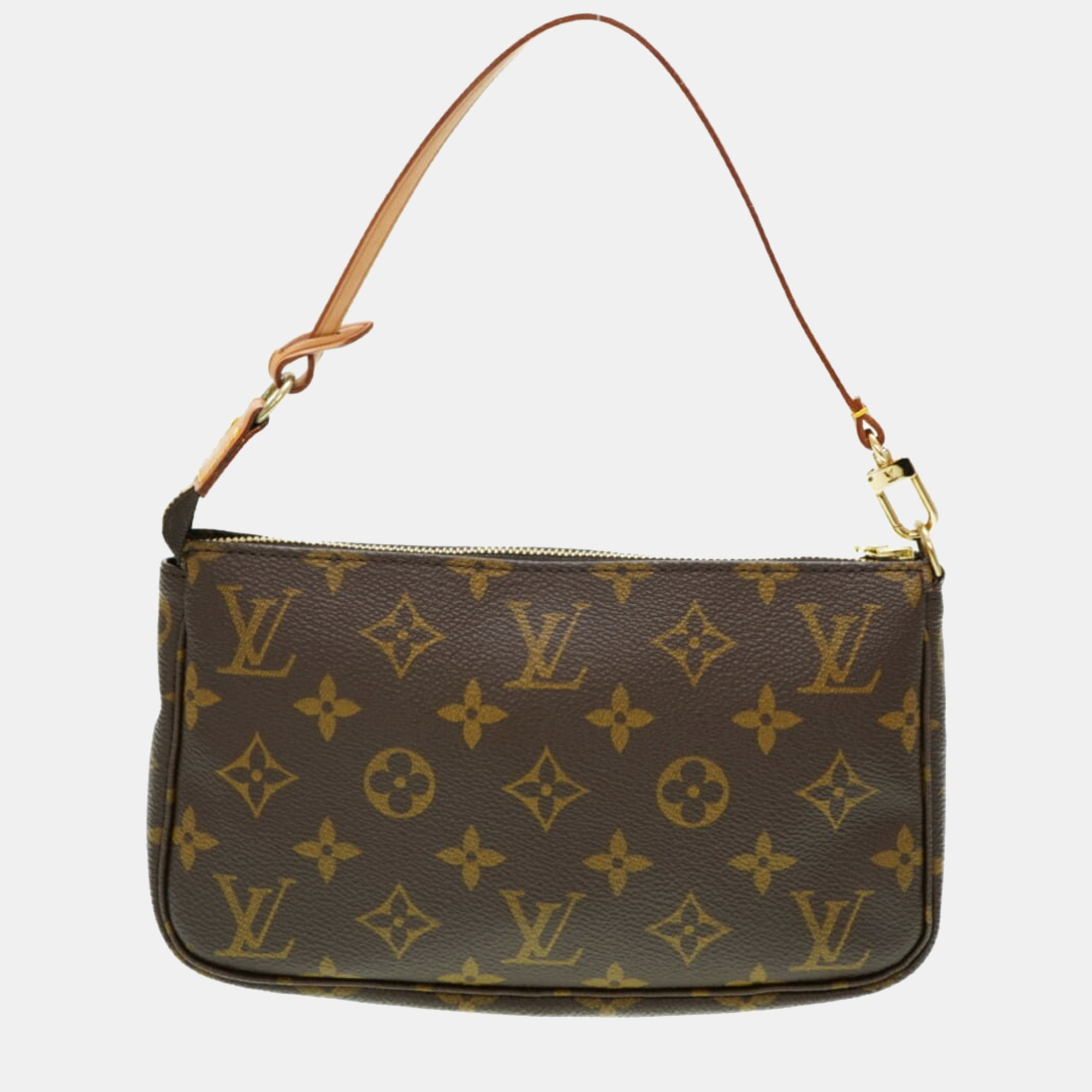 

Louis Vuitton Brown Monogram Canvas Pochette Accessoires Shoulder Bag