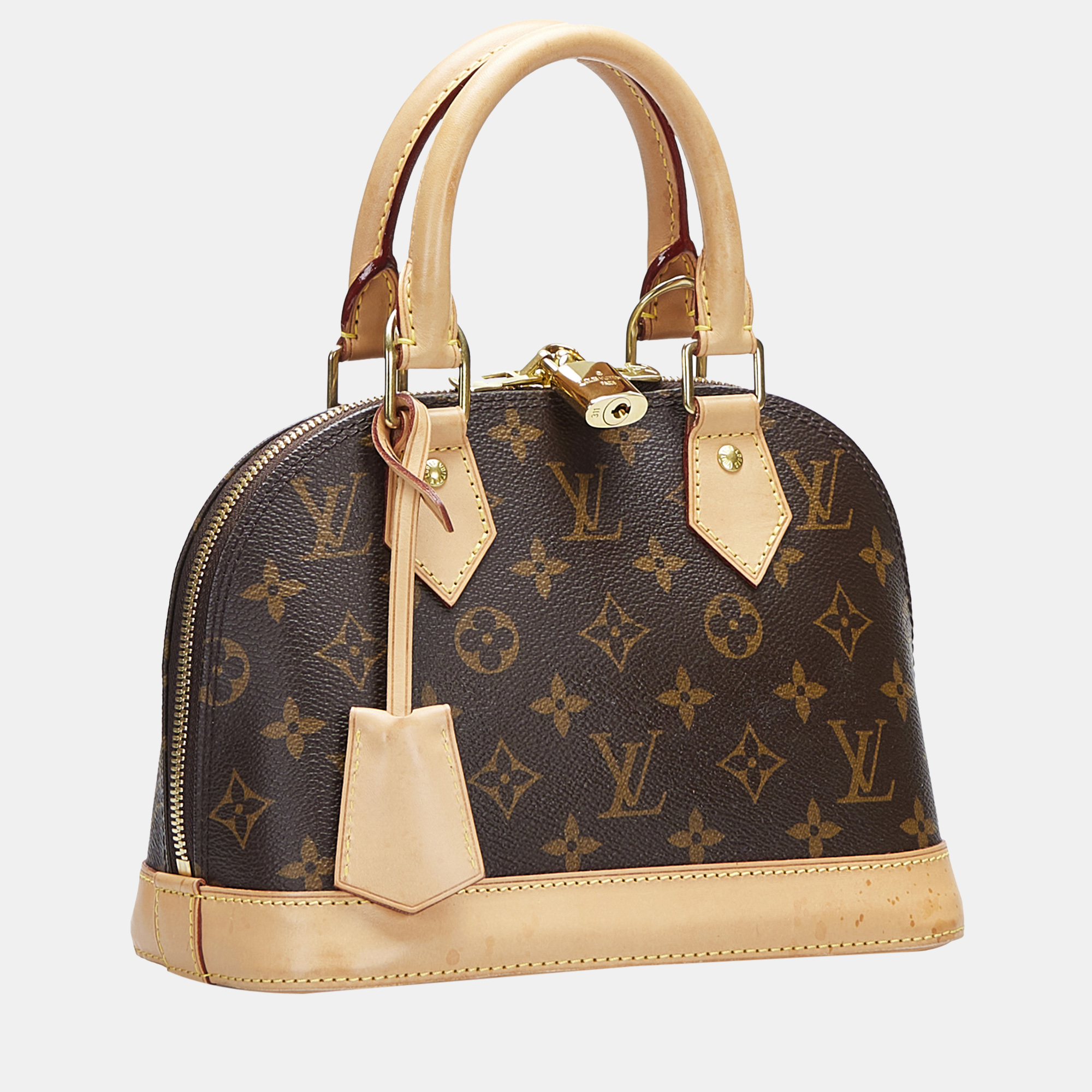 

Louis Vuitton Brown Monogram Alma BB