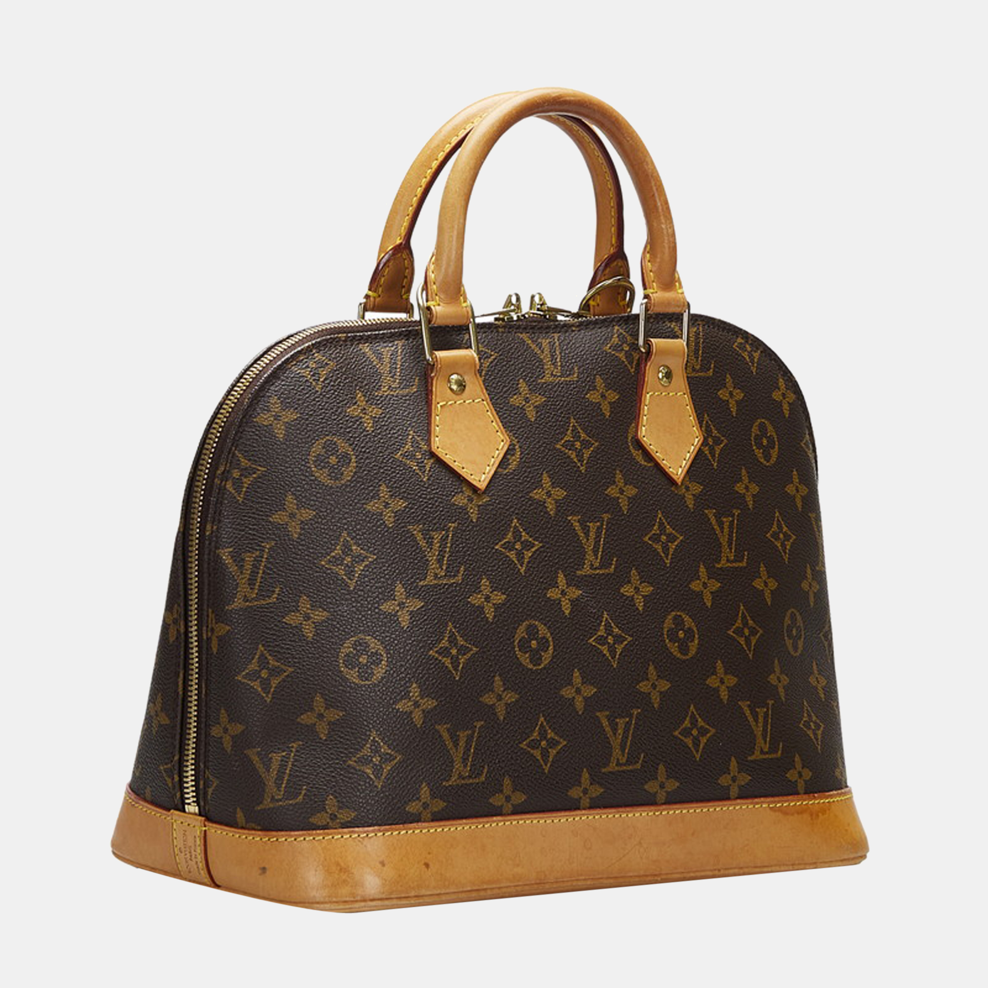 

Louis Vuitton Brown Monogram Canvas Alma PM Bag