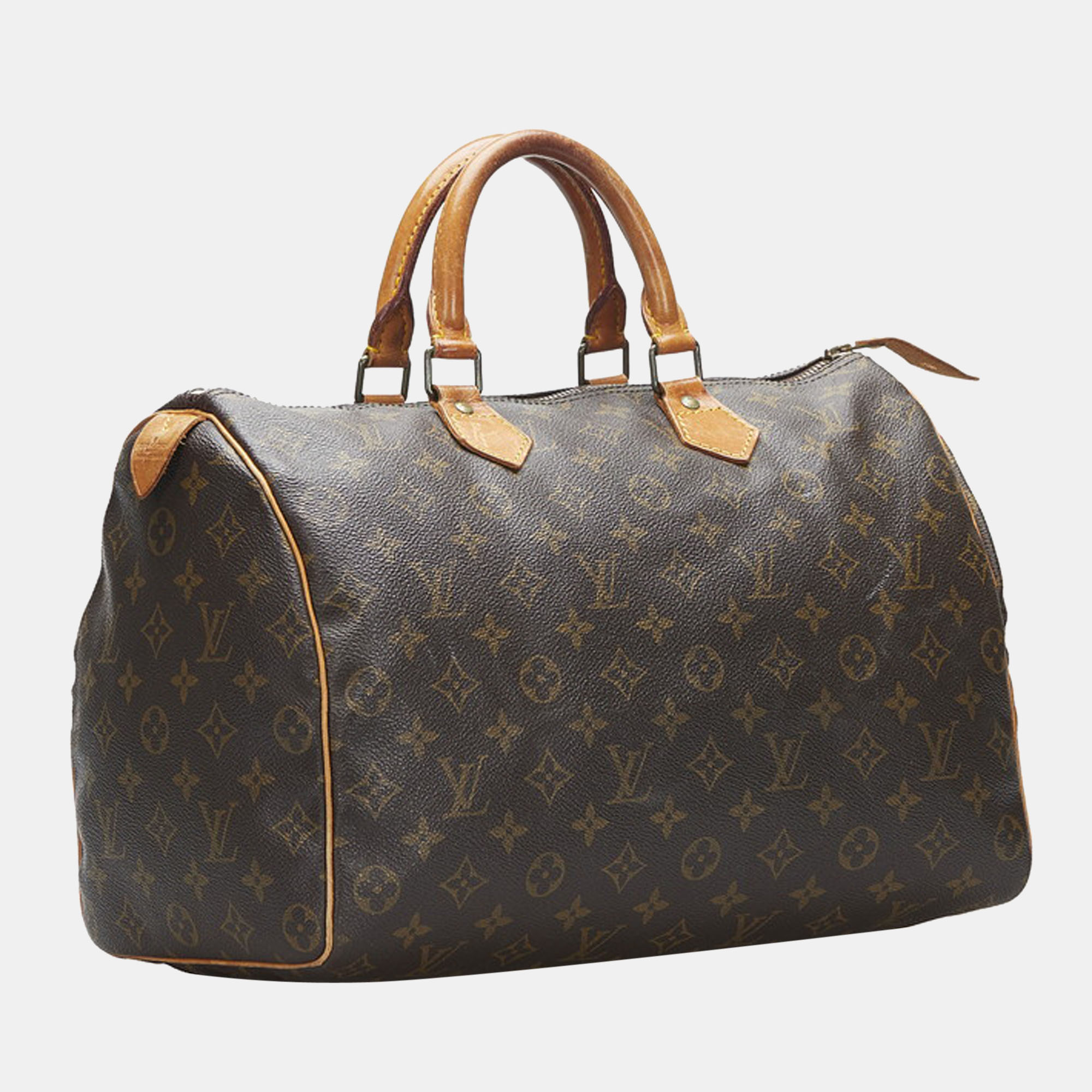 

Louis Vuitton Brown Monogram Canvas Speedy 35 Bag