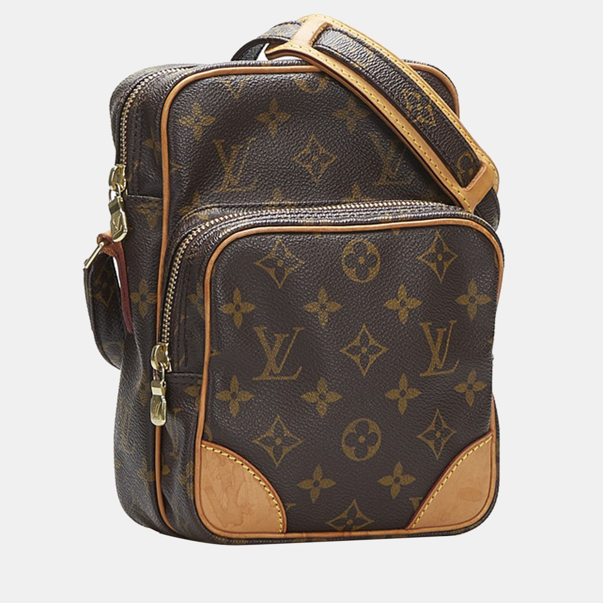 

Louis Vuitton Brown Canvas Monogram Amazon Bag