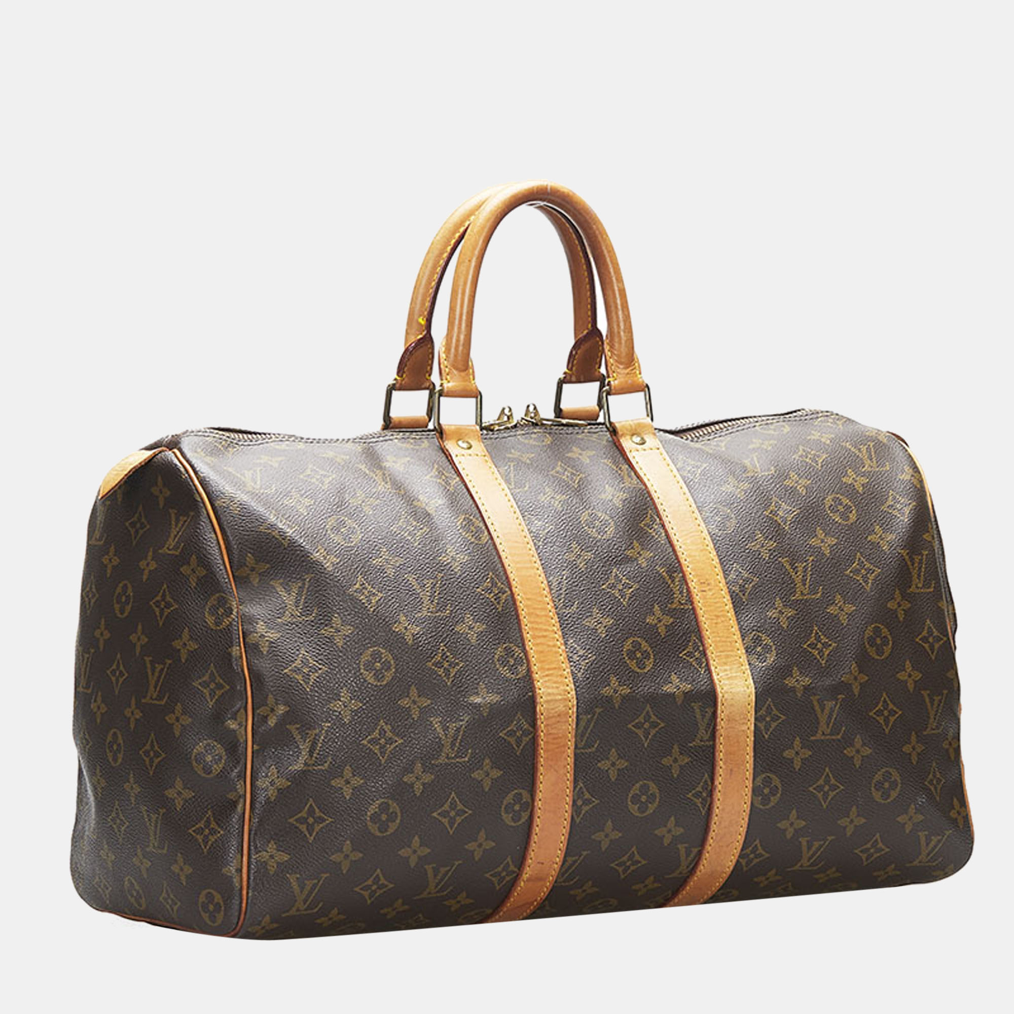

Louis Vuitton Brown Monogram Canvas Keepall 45 Bag