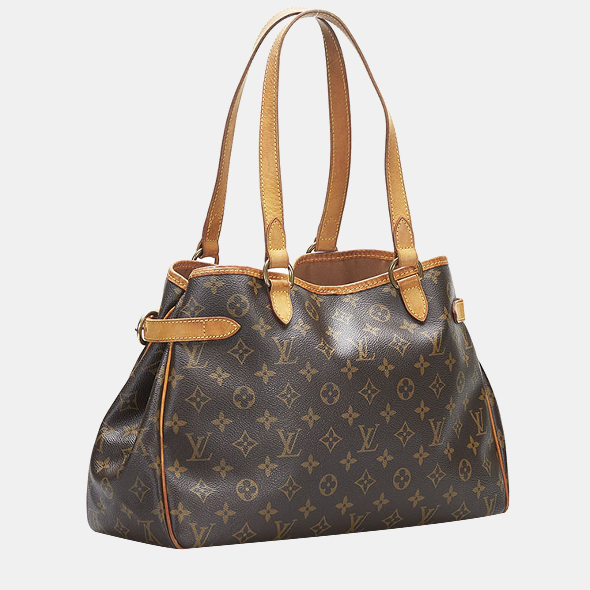 

Louis Vuitton Brown Canvas Monogram Batignolles Horizontal Bag