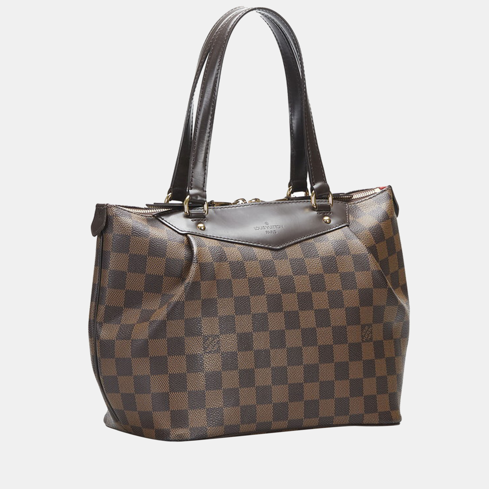 

Louis Vuitton Brown Canvas Damier Ebene Westminster PM Bag