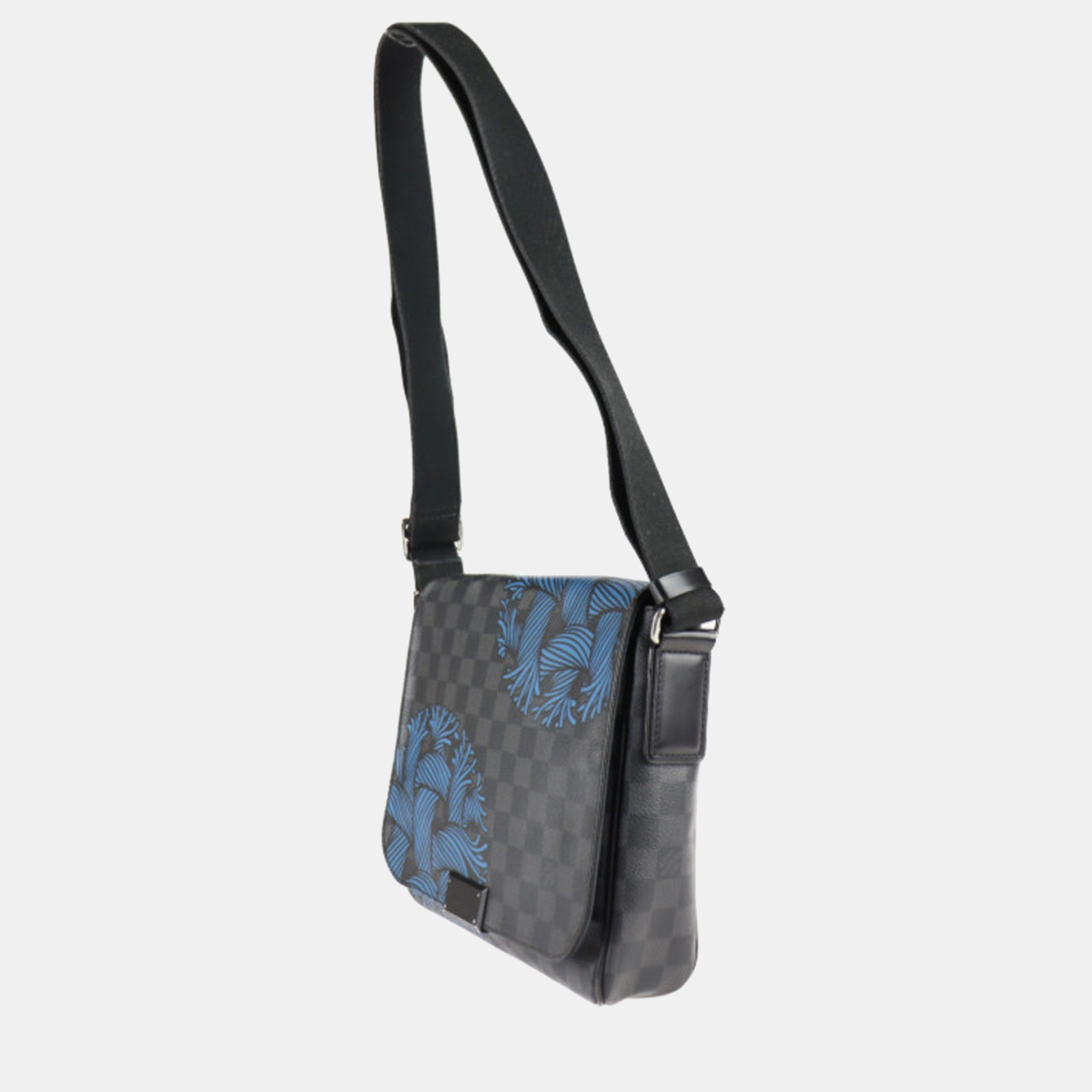 

Louis Vuitton Black Damier Graphite Canvas Christopher Nemeth Rope District PM Shoulder Bag