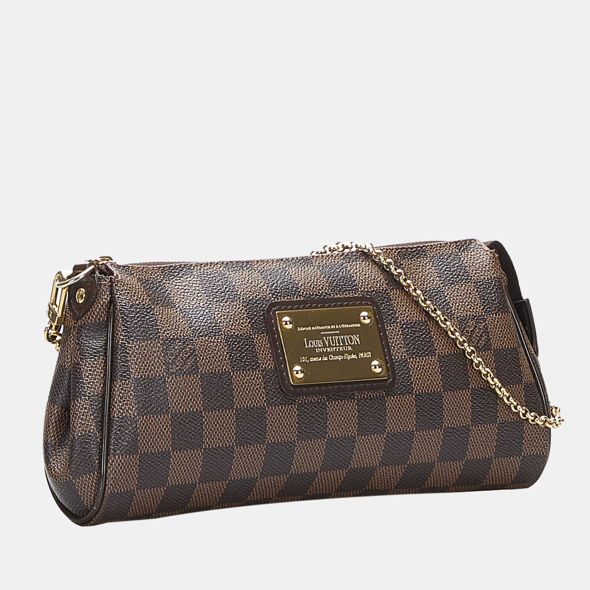 

Louis Vuitton Brown Damier Ebene Eva