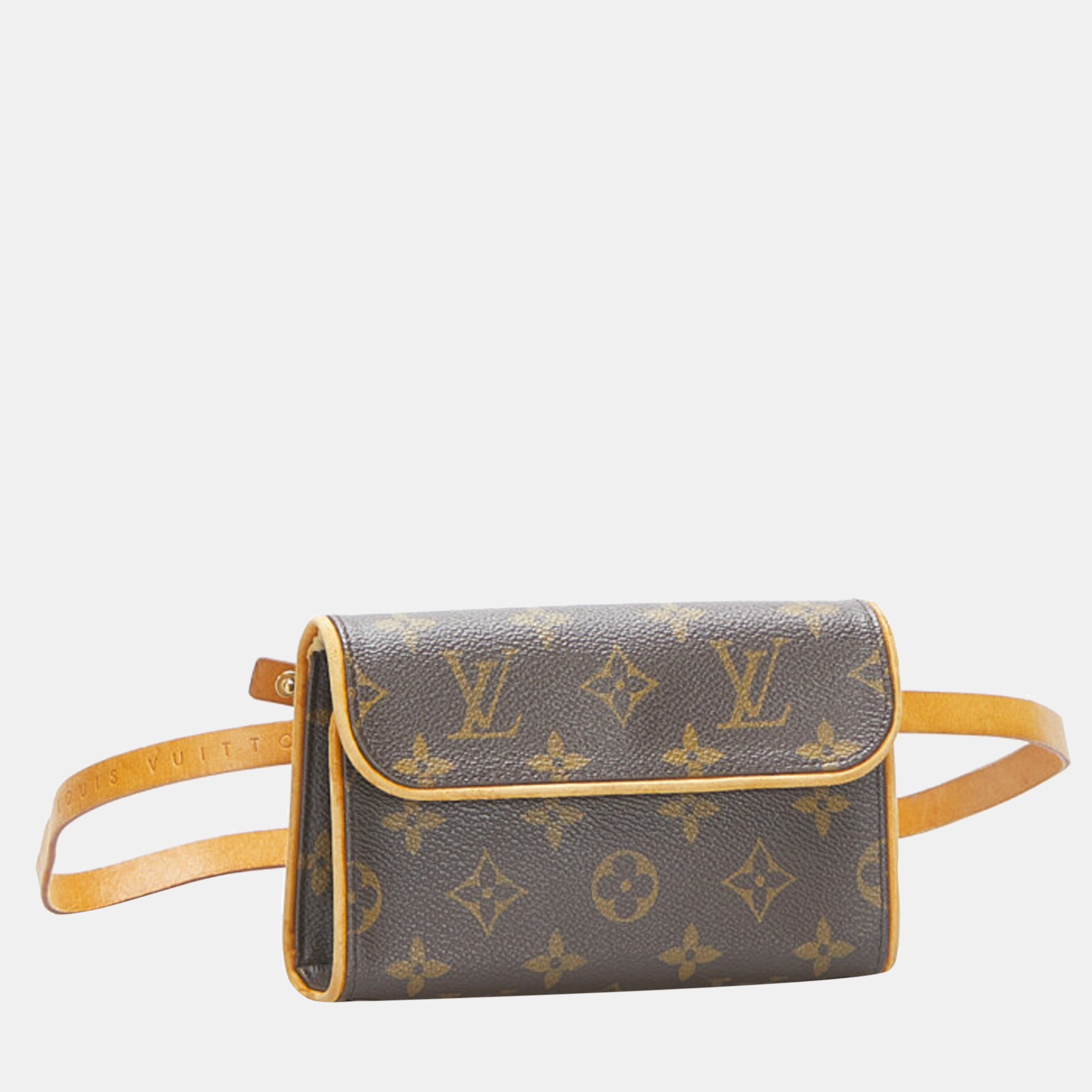 

Louis Vuitton Brown Monogram Canvas Pochette Florentine Belt Bag