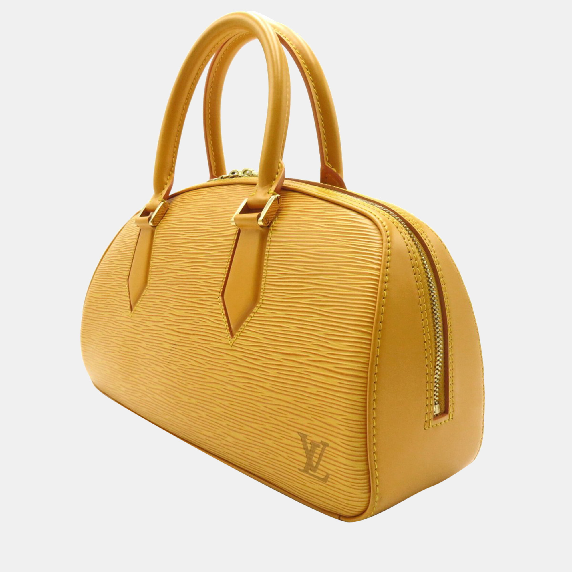 

Louis Vuitton Yellow Epi Leather Jasmine Satchel