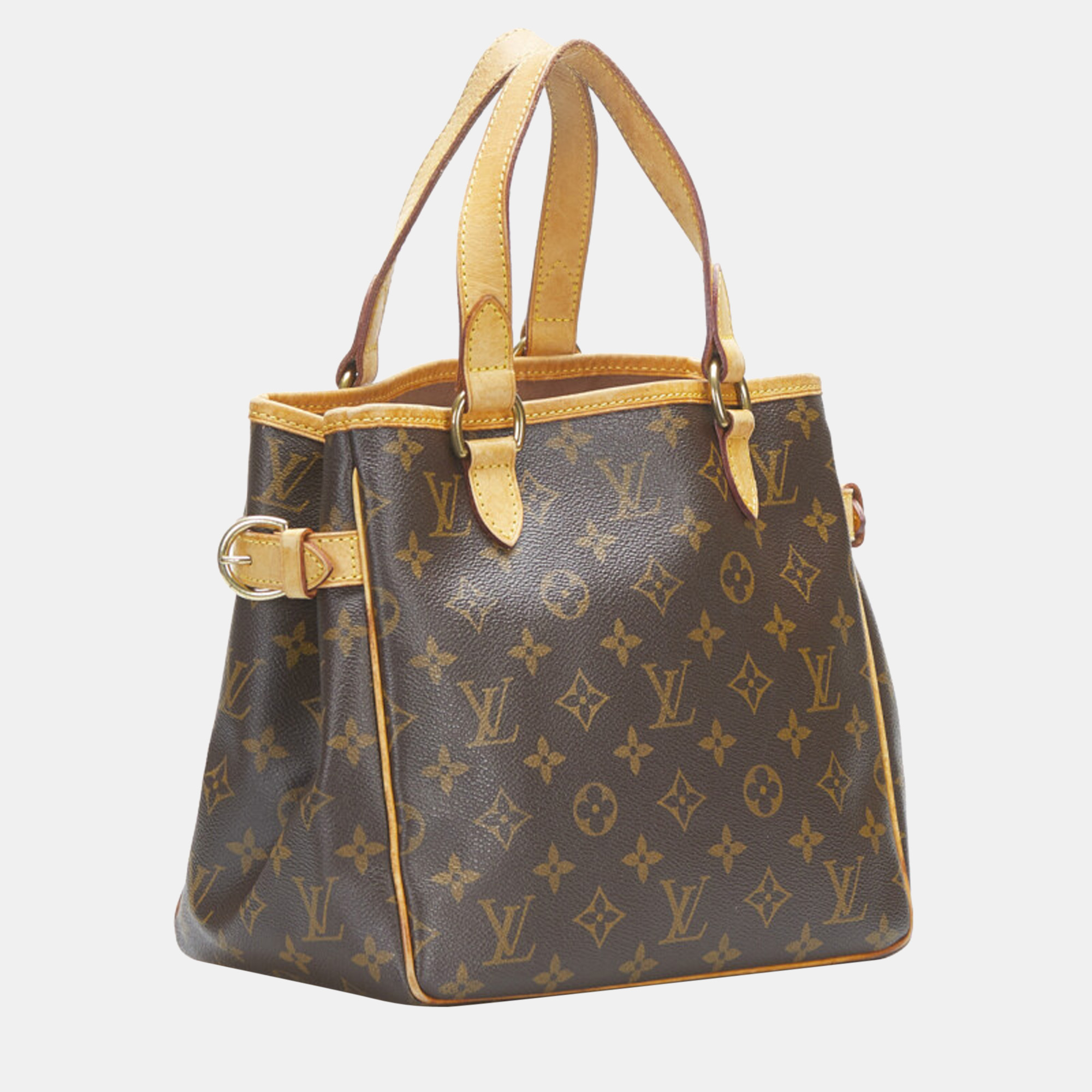 

Louis Vuitton Brown Monogram Canvas Batignolles Vertical Top Handle Bag